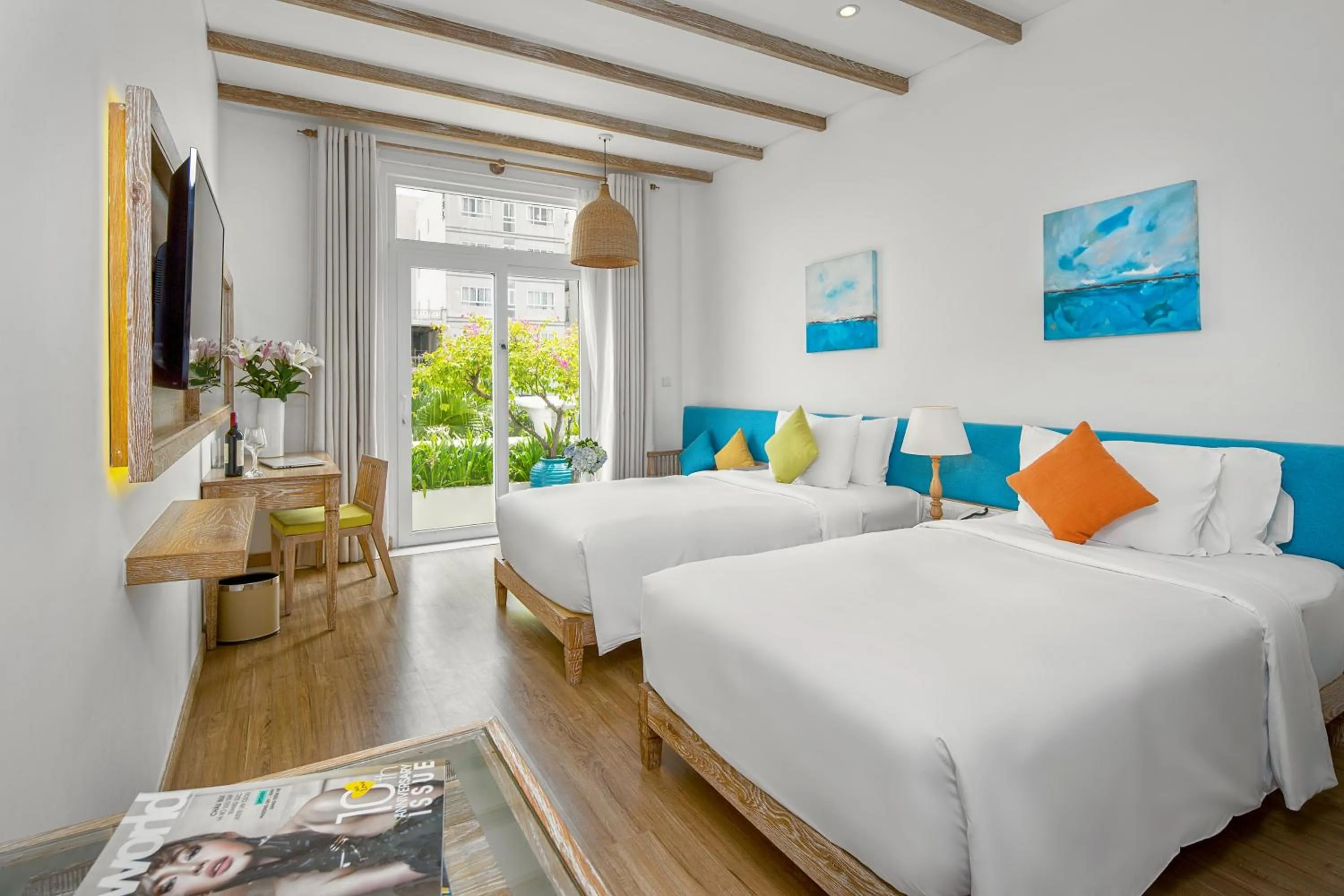 Bed in Risemount Premier Resort Da Nang