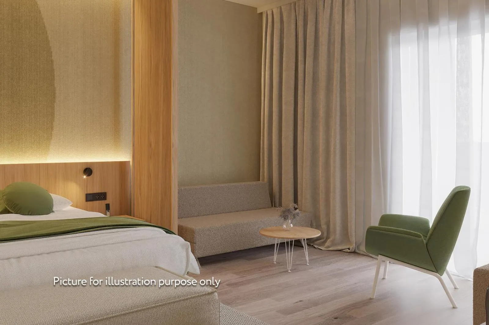 Bedroom, Bed in Hotel Garden Istra Plava Laguna