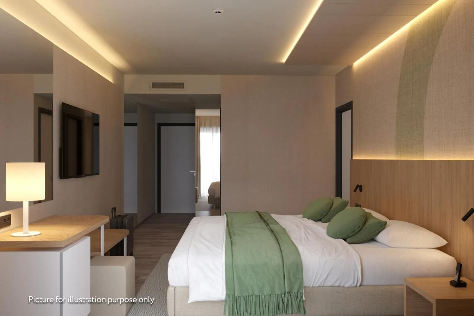 Bedroom, Bed in Hotel Garden Istra Plava Laguna