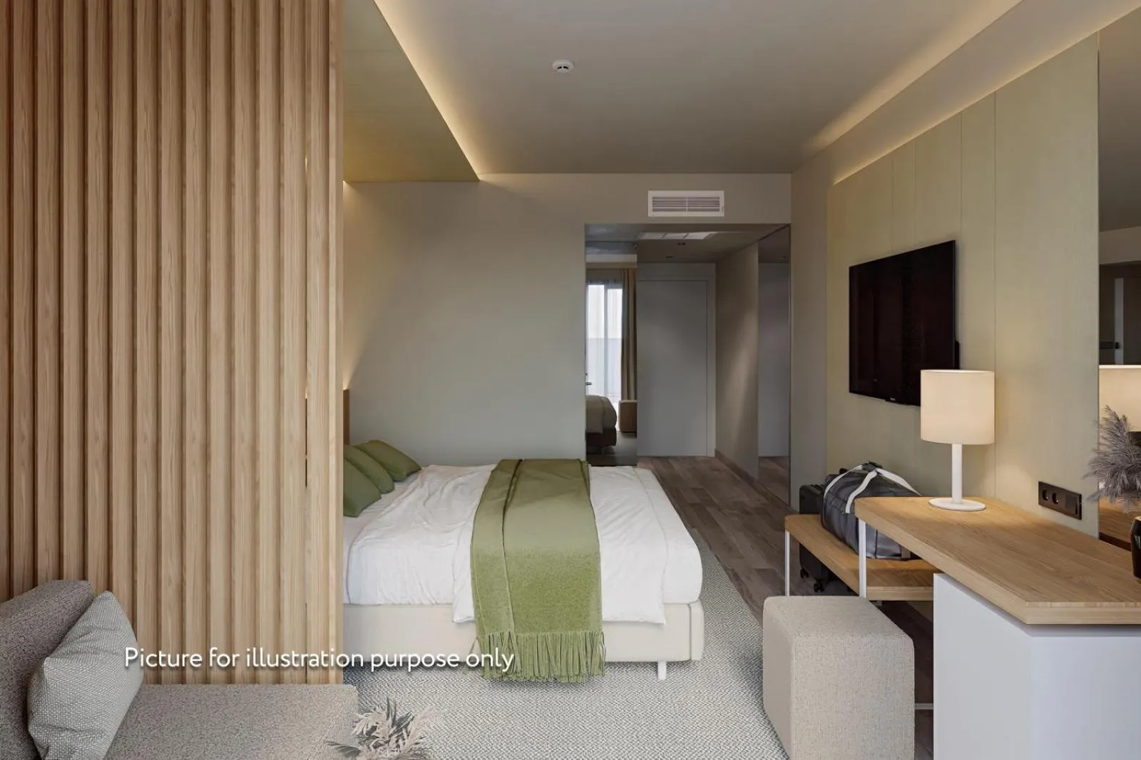 Bedroom, Bed in Hotel Garden Istra Plava Laguna