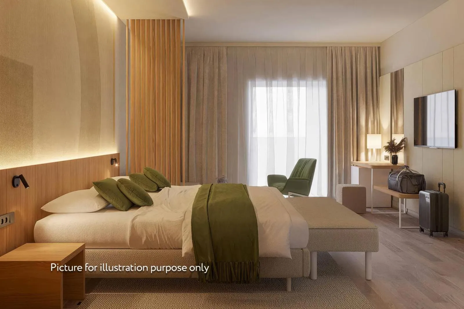 Bed in Hotel Garden Istra Plava Laguna