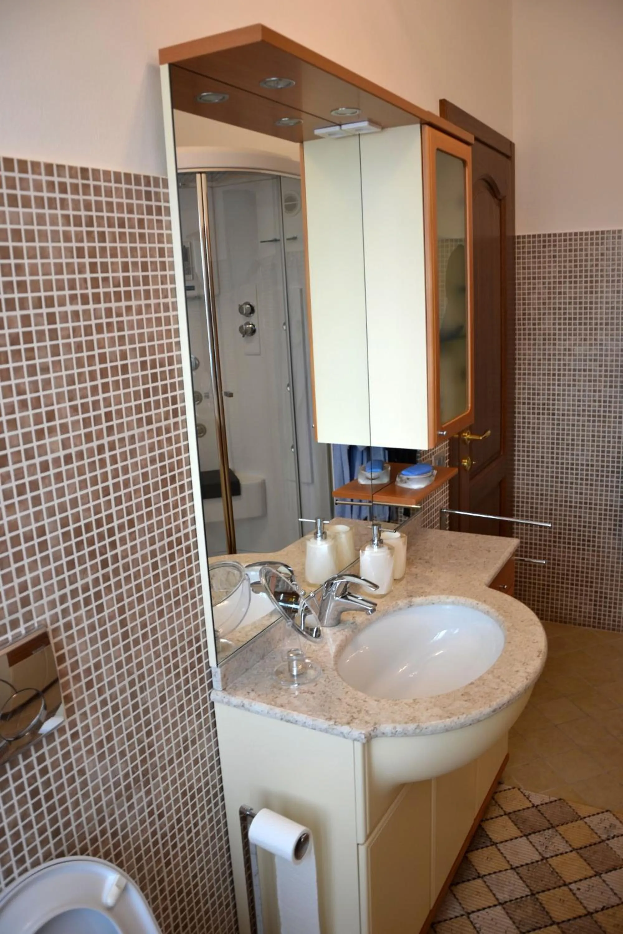 Bathroom in B&B La Regina di Rimini