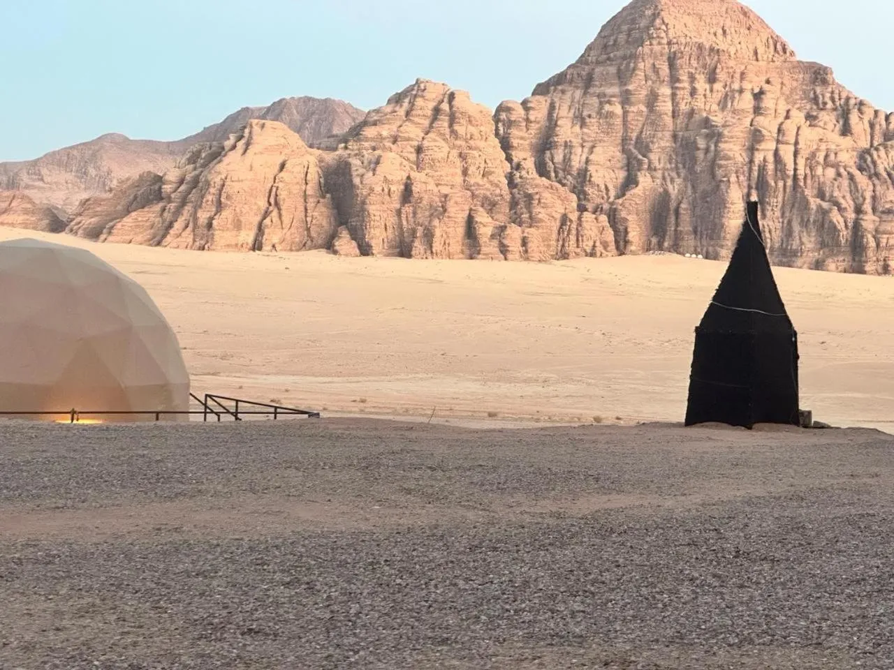 View (from property/room) in Hasan Zawaideh luxury camp 2