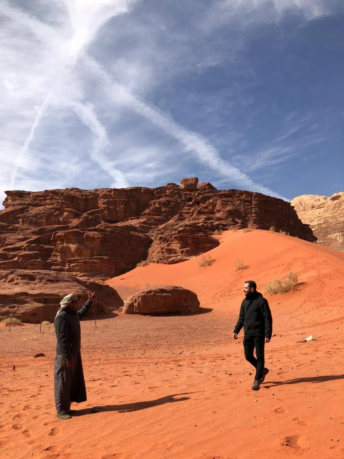 Natural landscape in Hasan Zawaideh luxury camp 2