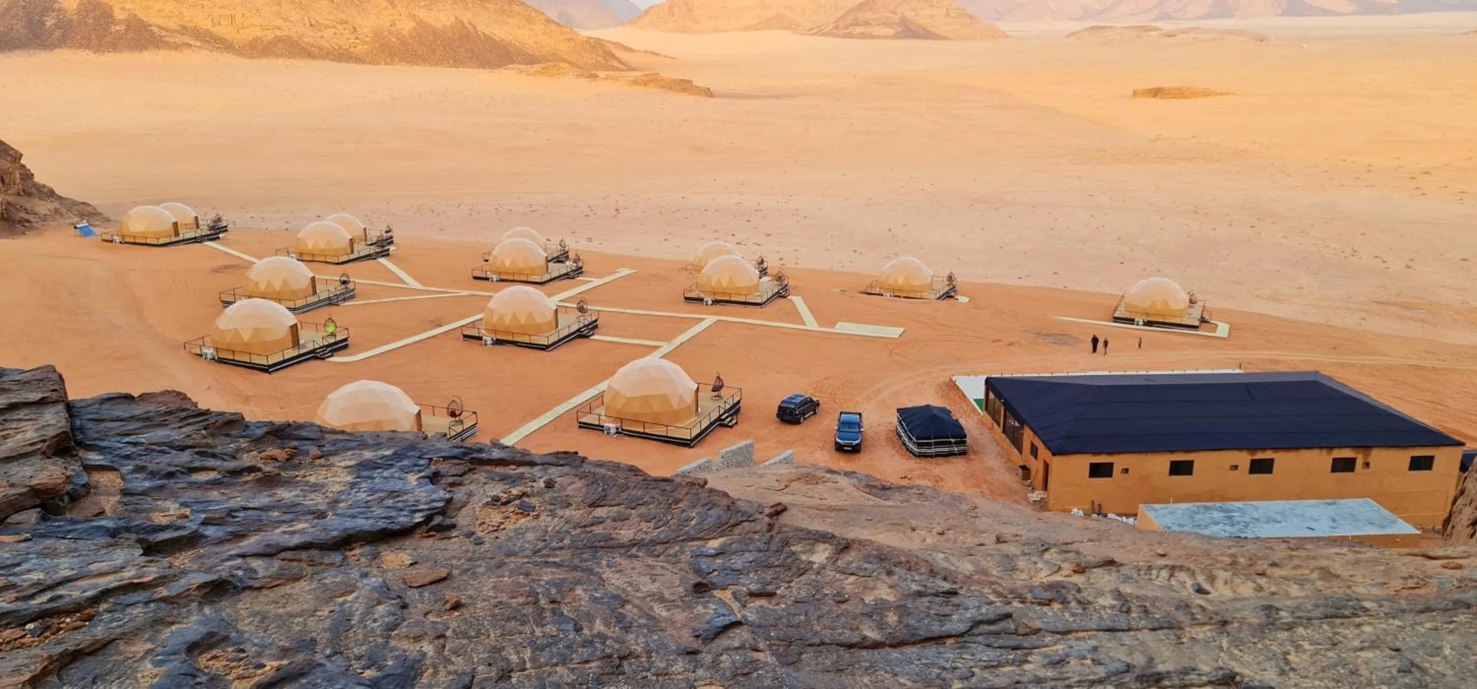 View (from property/room) in Hasan Zawaideh luxury camp 2