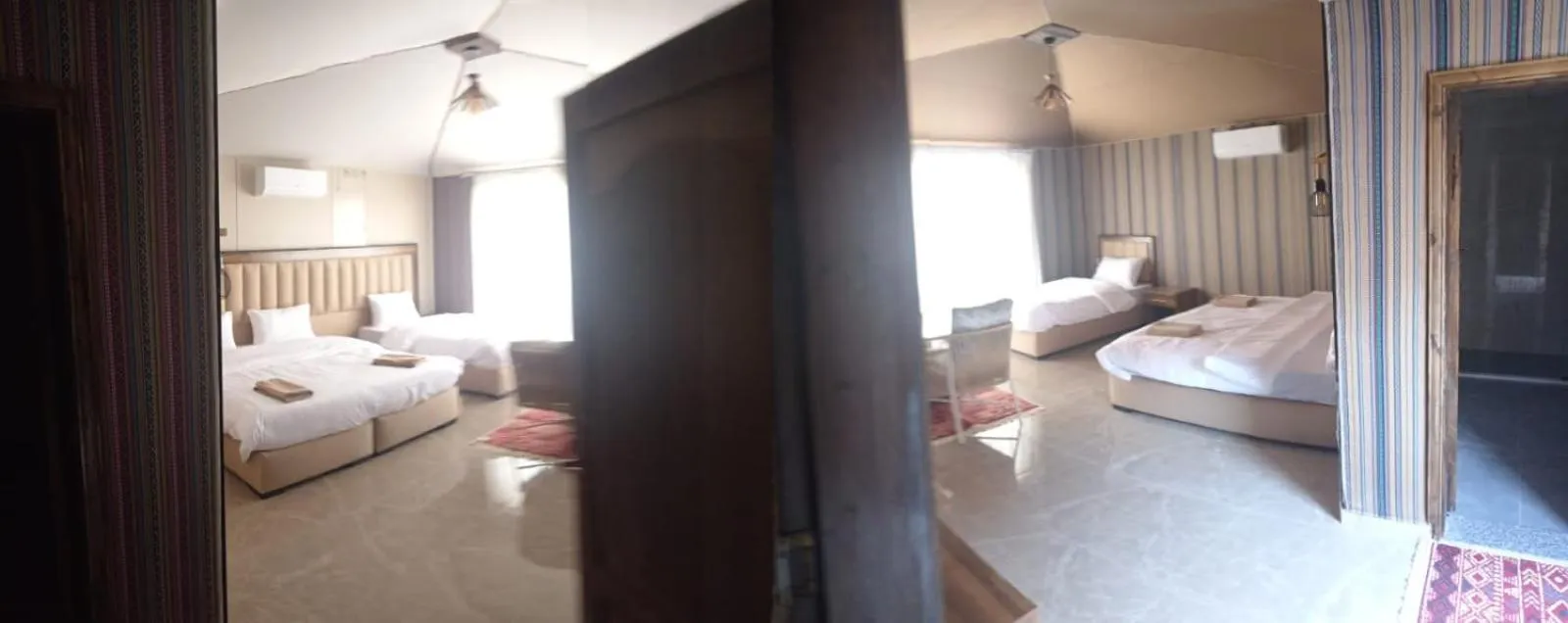 Property building, Bed in Hasan Zawaideh luxury camp 2