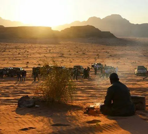 Natural landscape in Hasan Zawaideh luxury camp 2