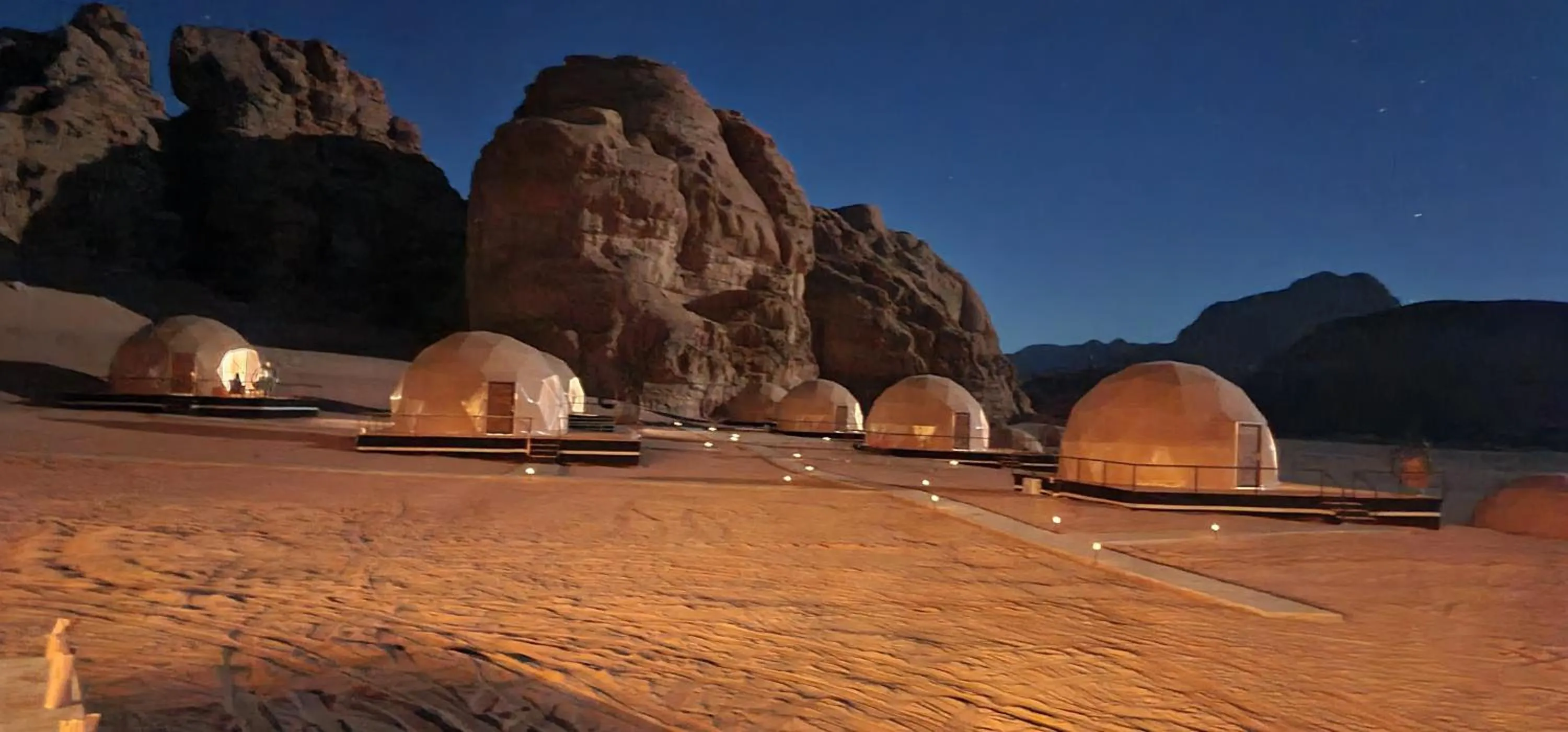 View (from property/room) in Hasan Zawaideh luxury camp 2