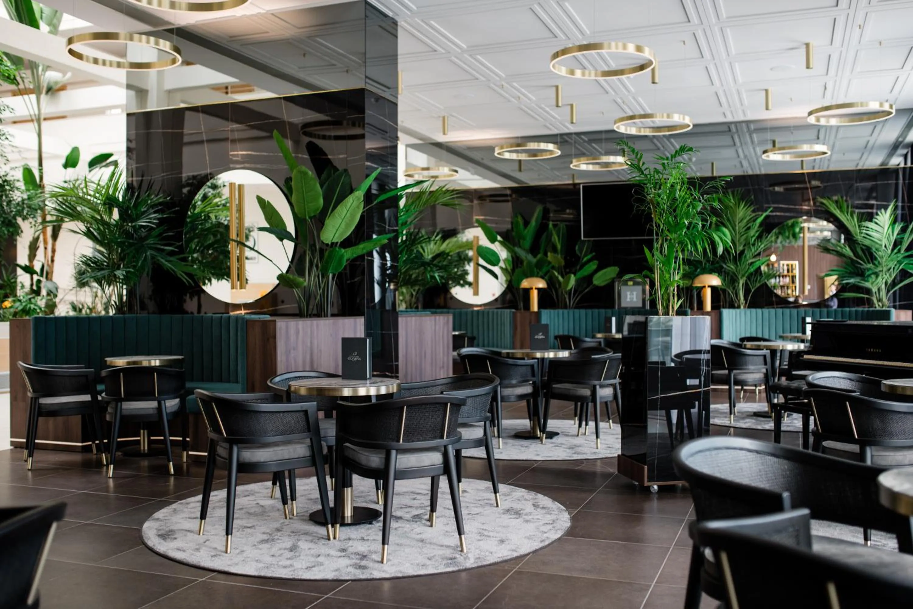 Lounge or bar in Hotel Olympia