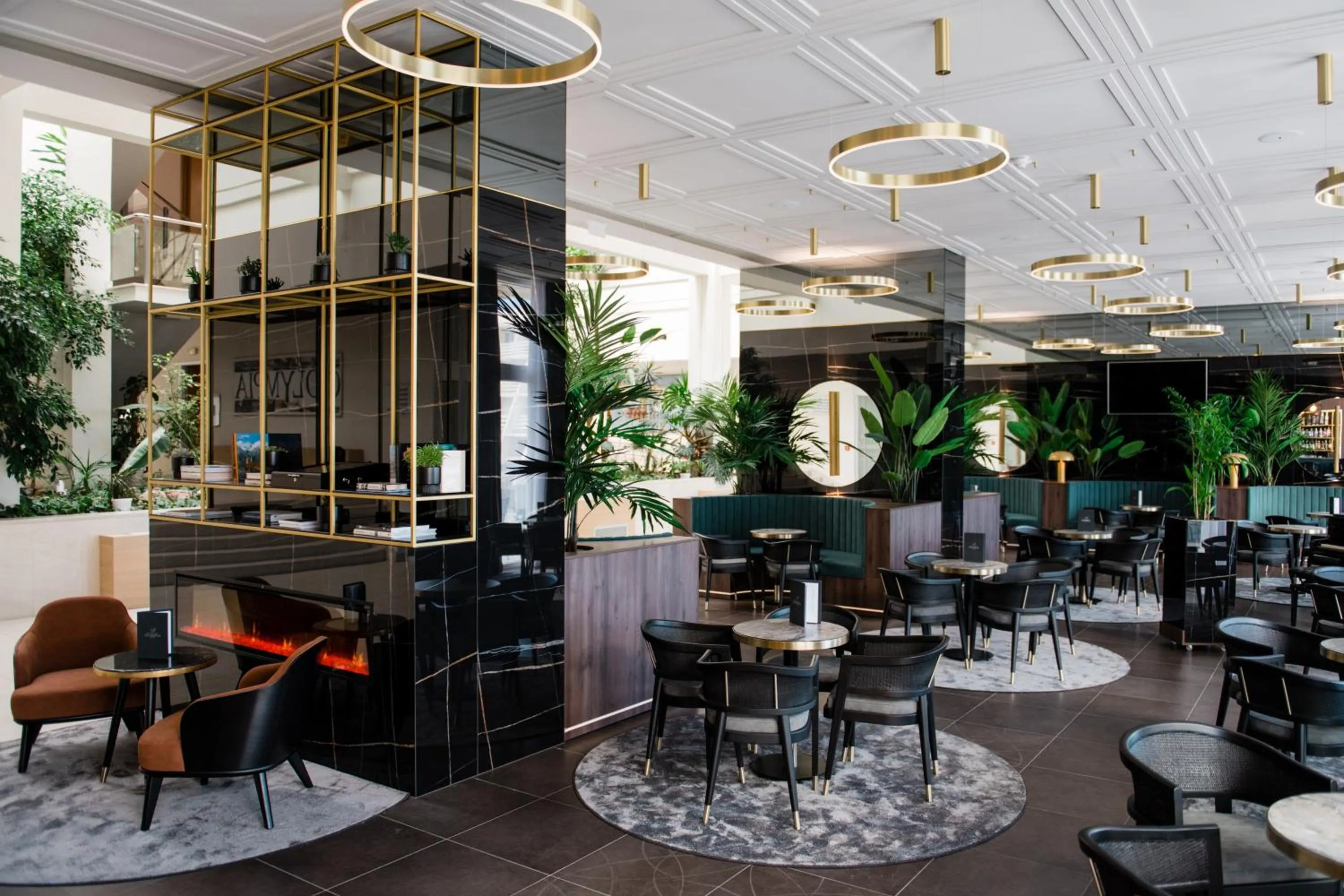 Lounge or bar in Hotel Olympia