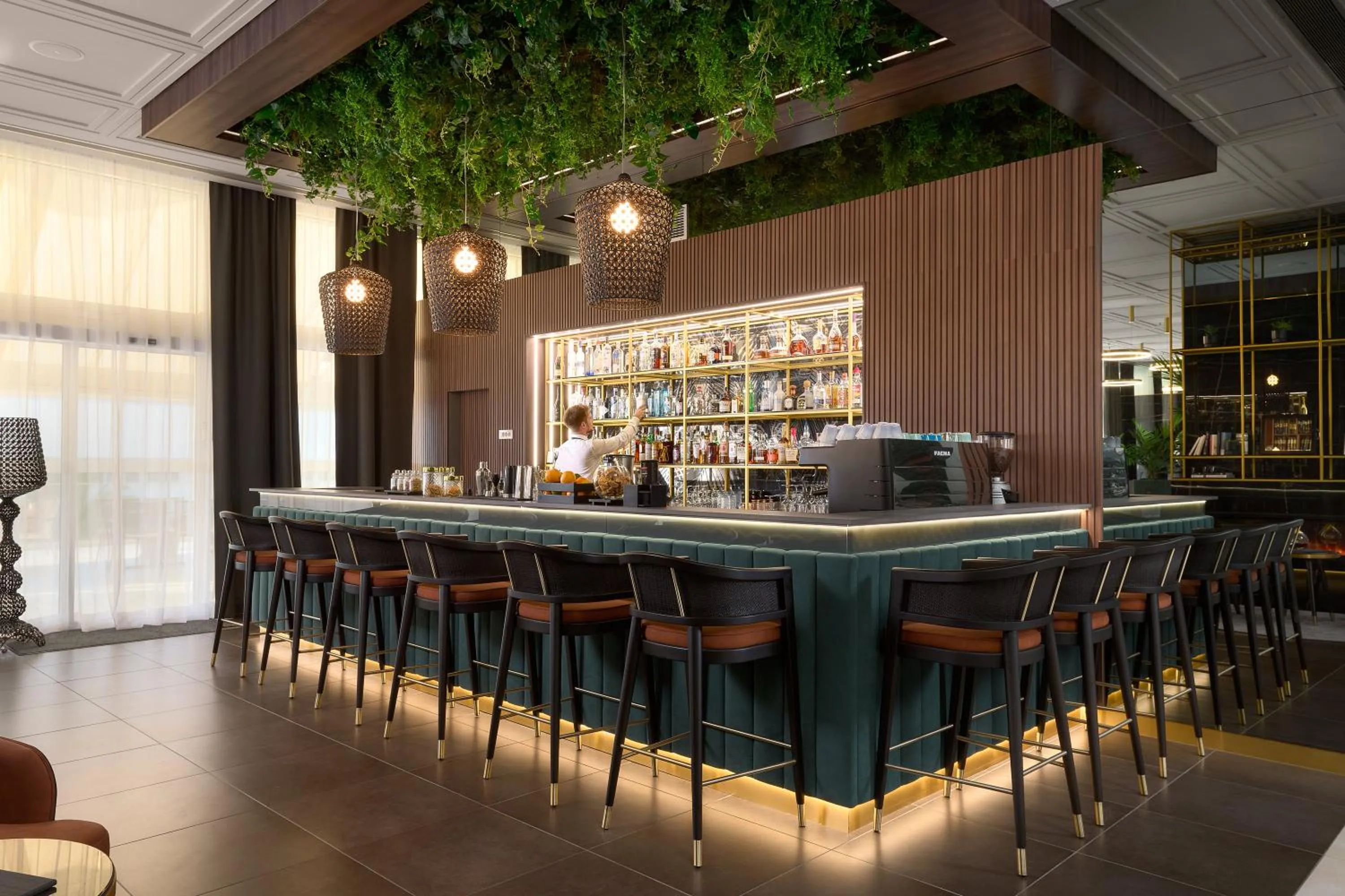 Lounge or bar in Hotel Olympia