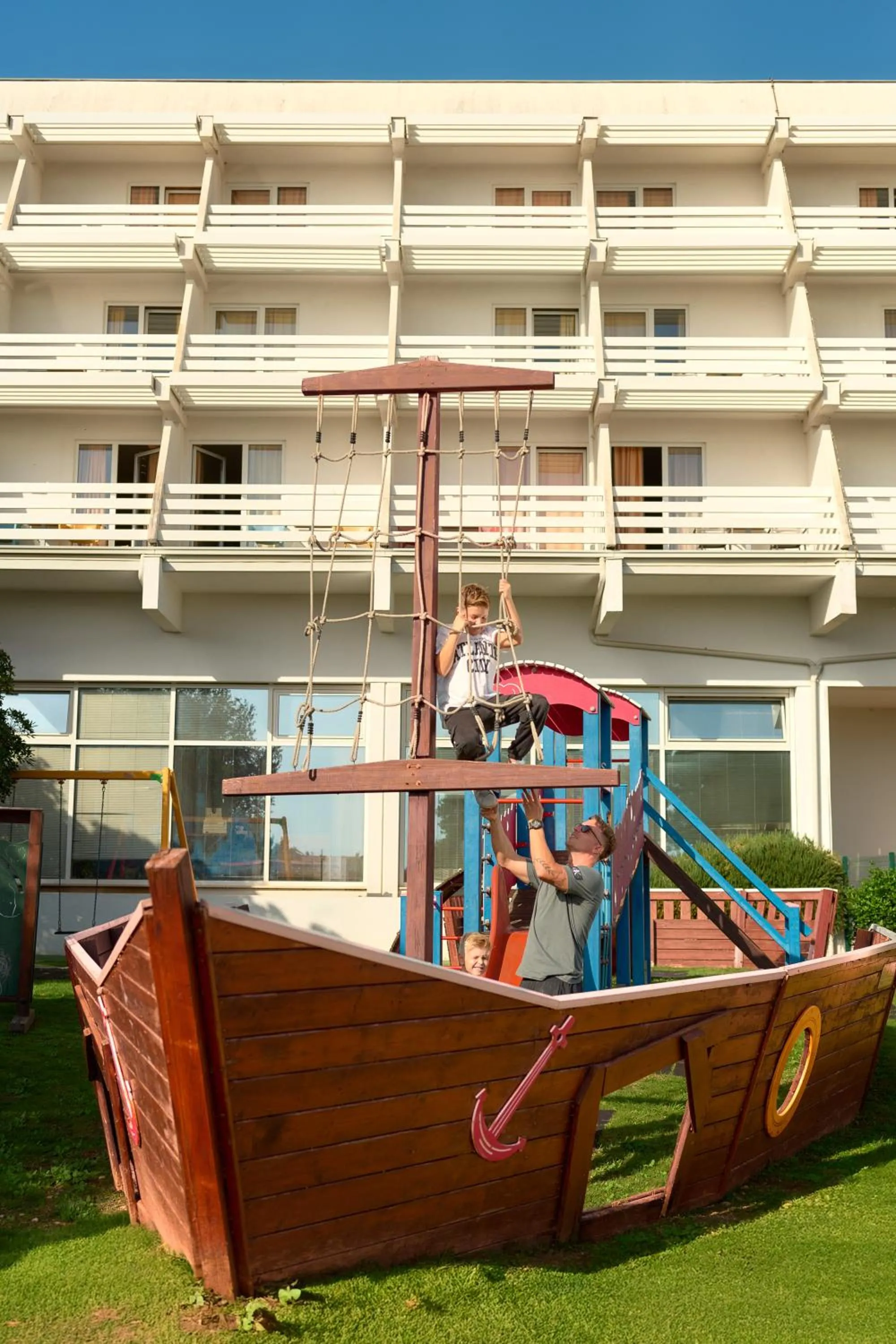 Children play ground in Hotel Olympia