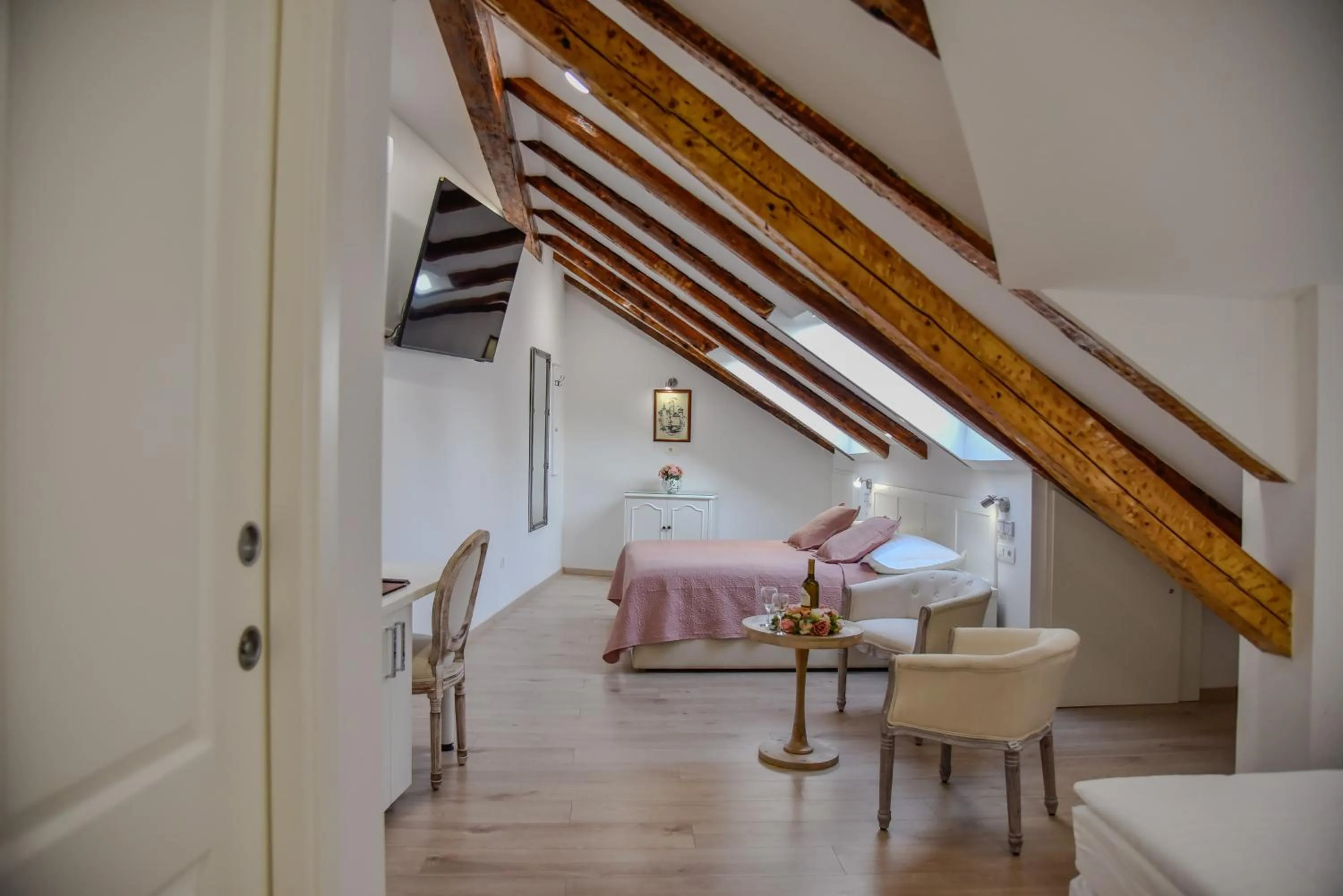 Bedroom, Bed in Hotel Kastel 1700