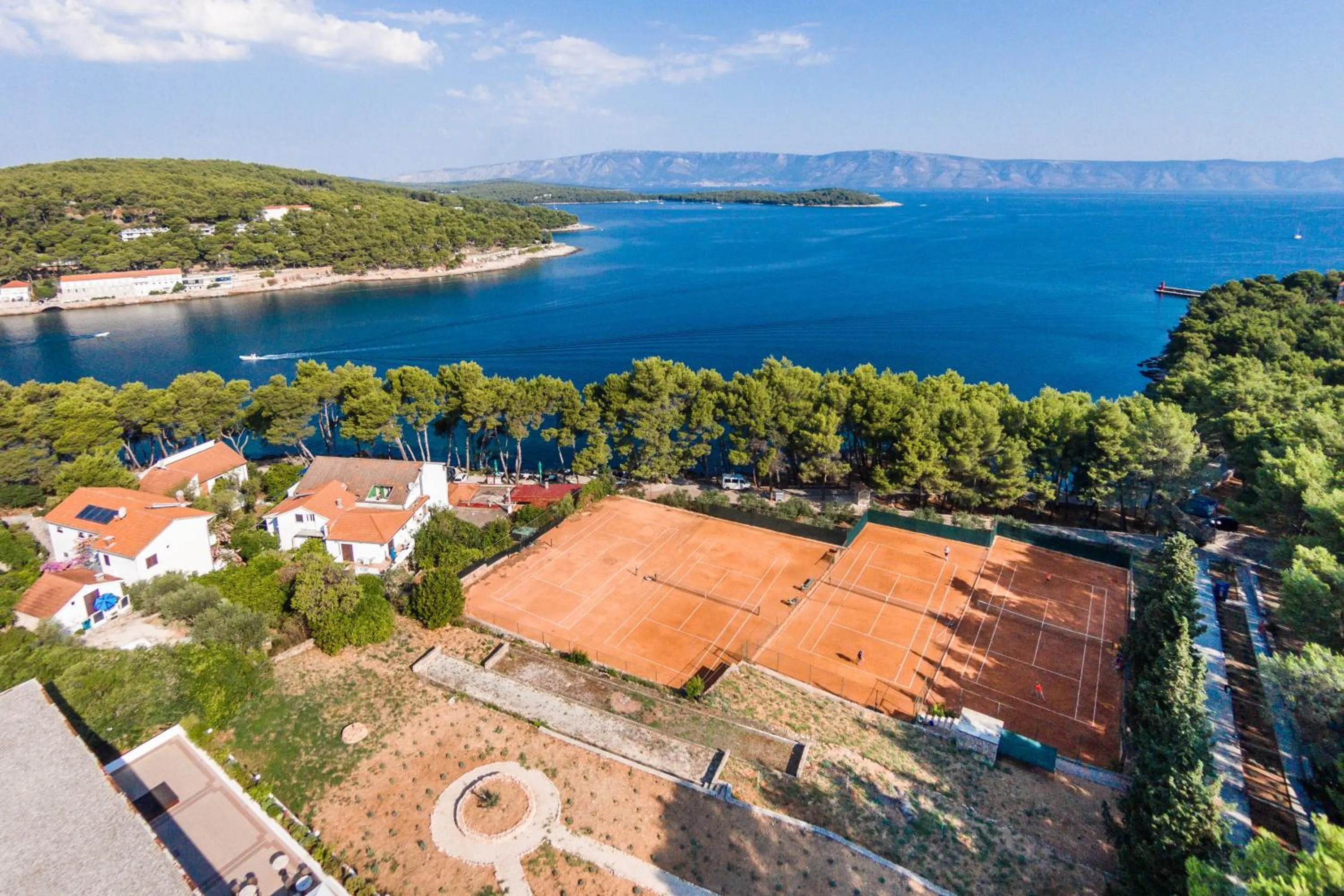 Bird's eye view in Hotel Hvar