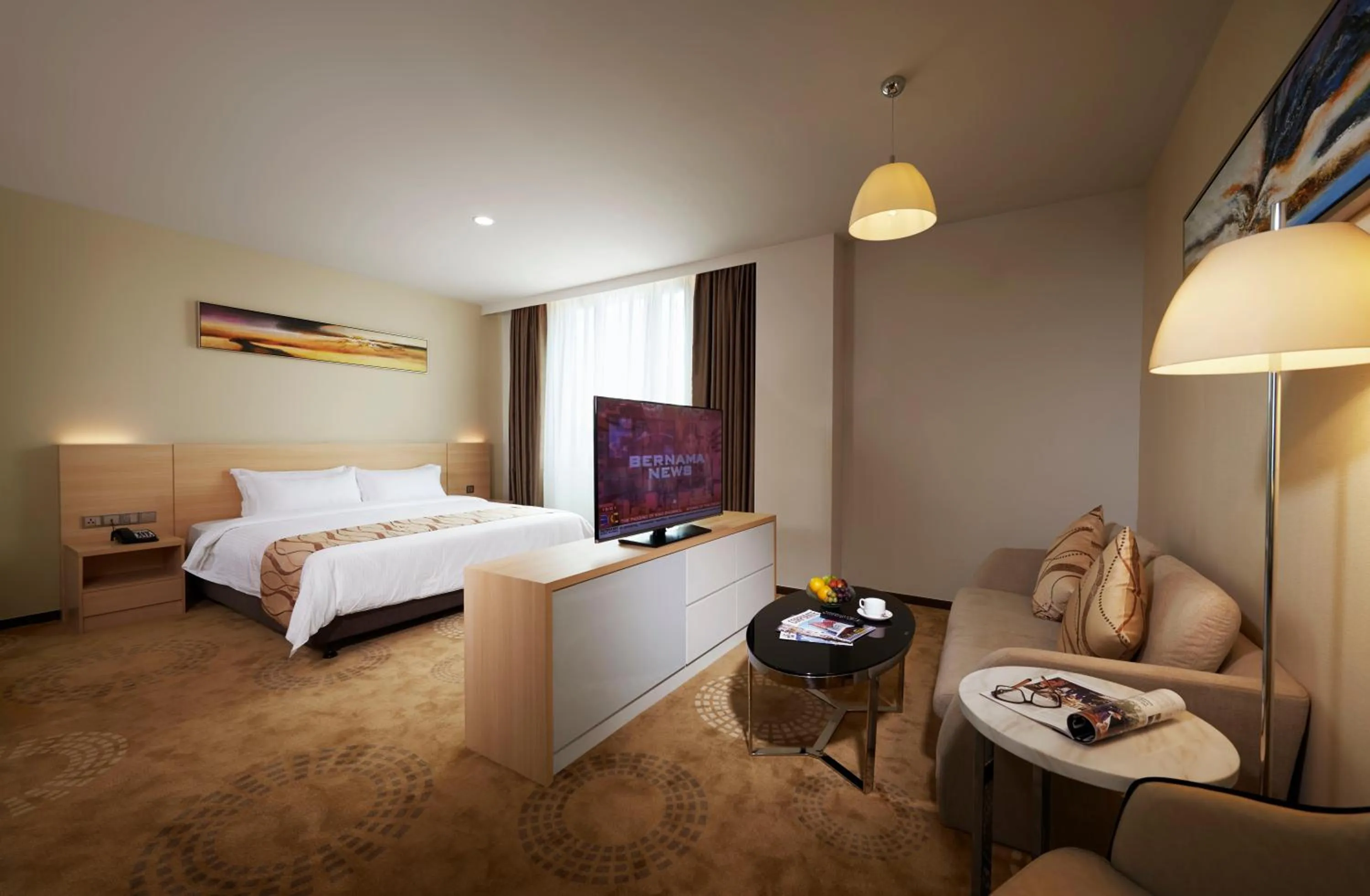 Photo of the whole room, Bed in Purest Hotel Sungai Petani