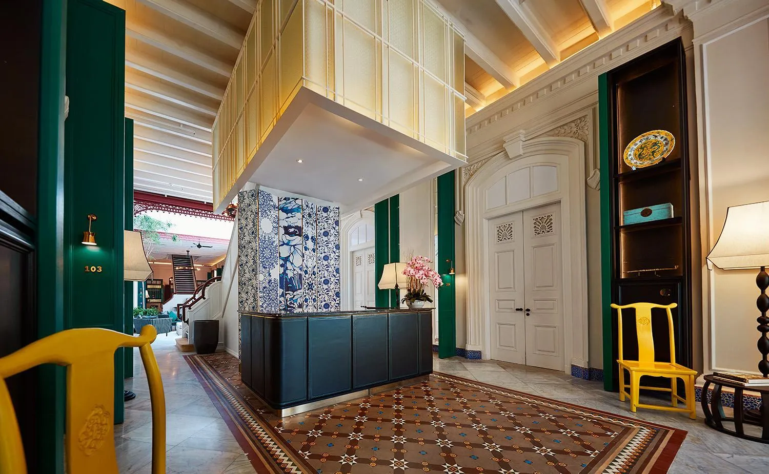 Lobby or reception in The Edison George Town