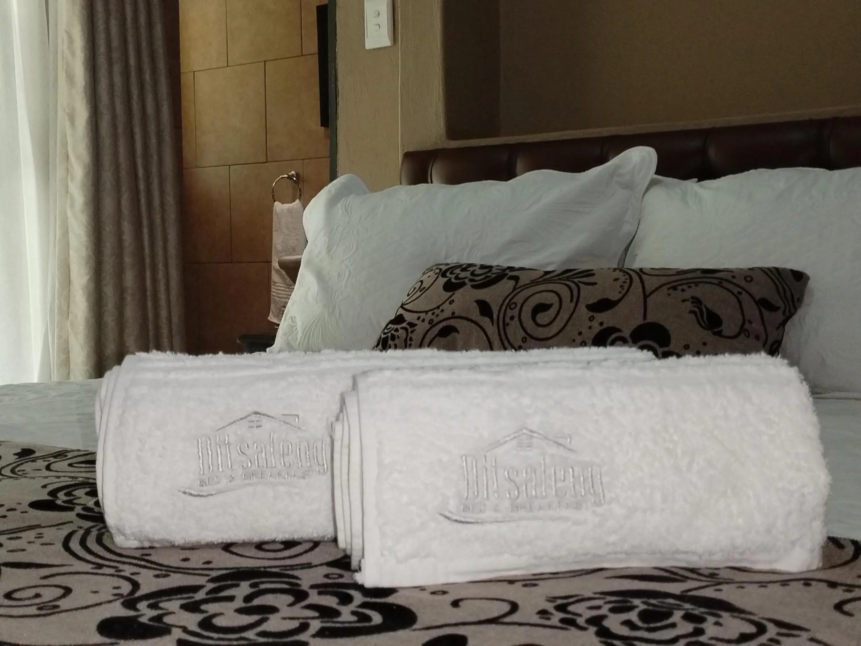 Bed in Ditsaleng Bed and Breakfast