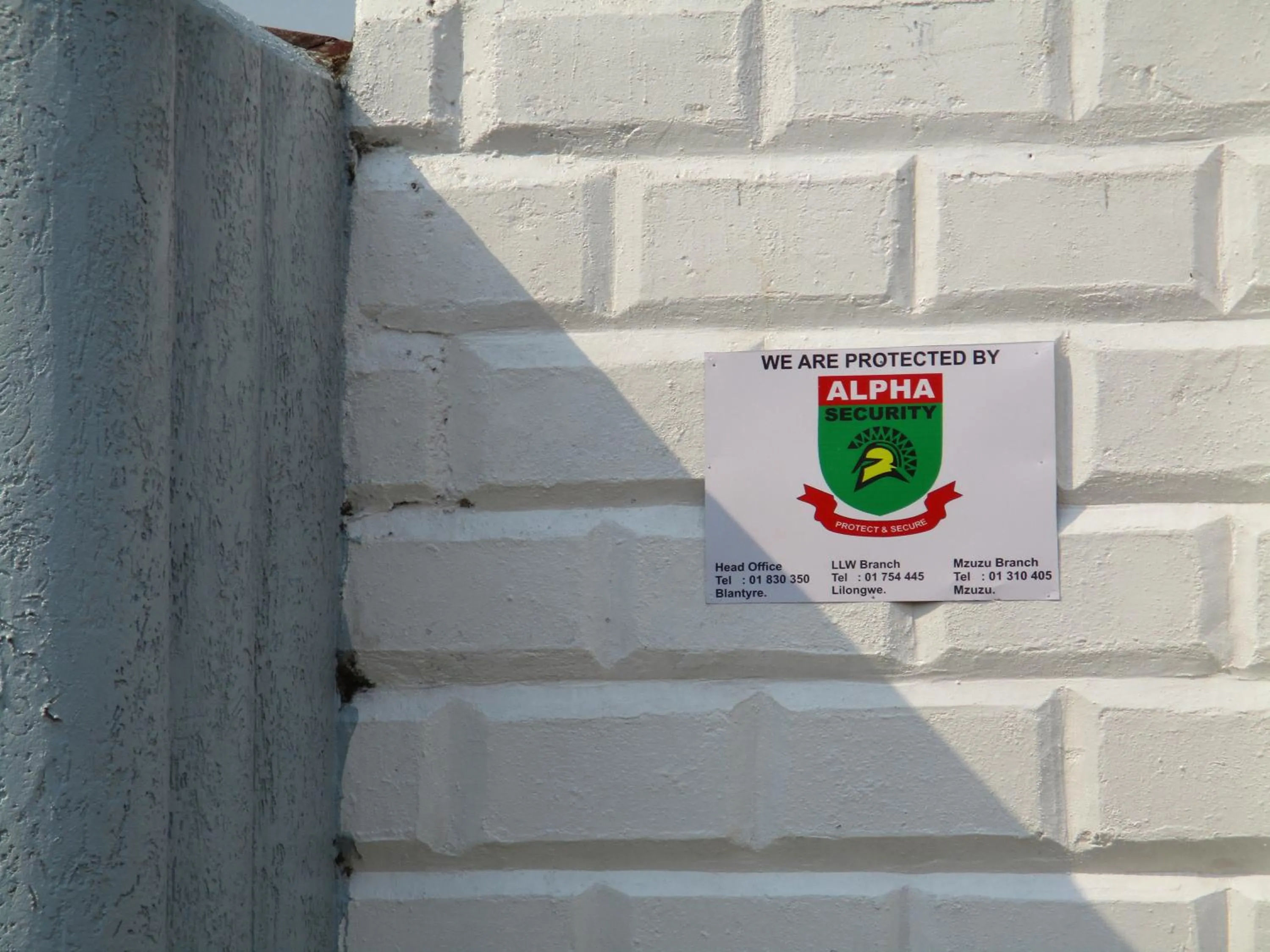 Facade/entrance in Blue Lagoon Lodge Blantyre