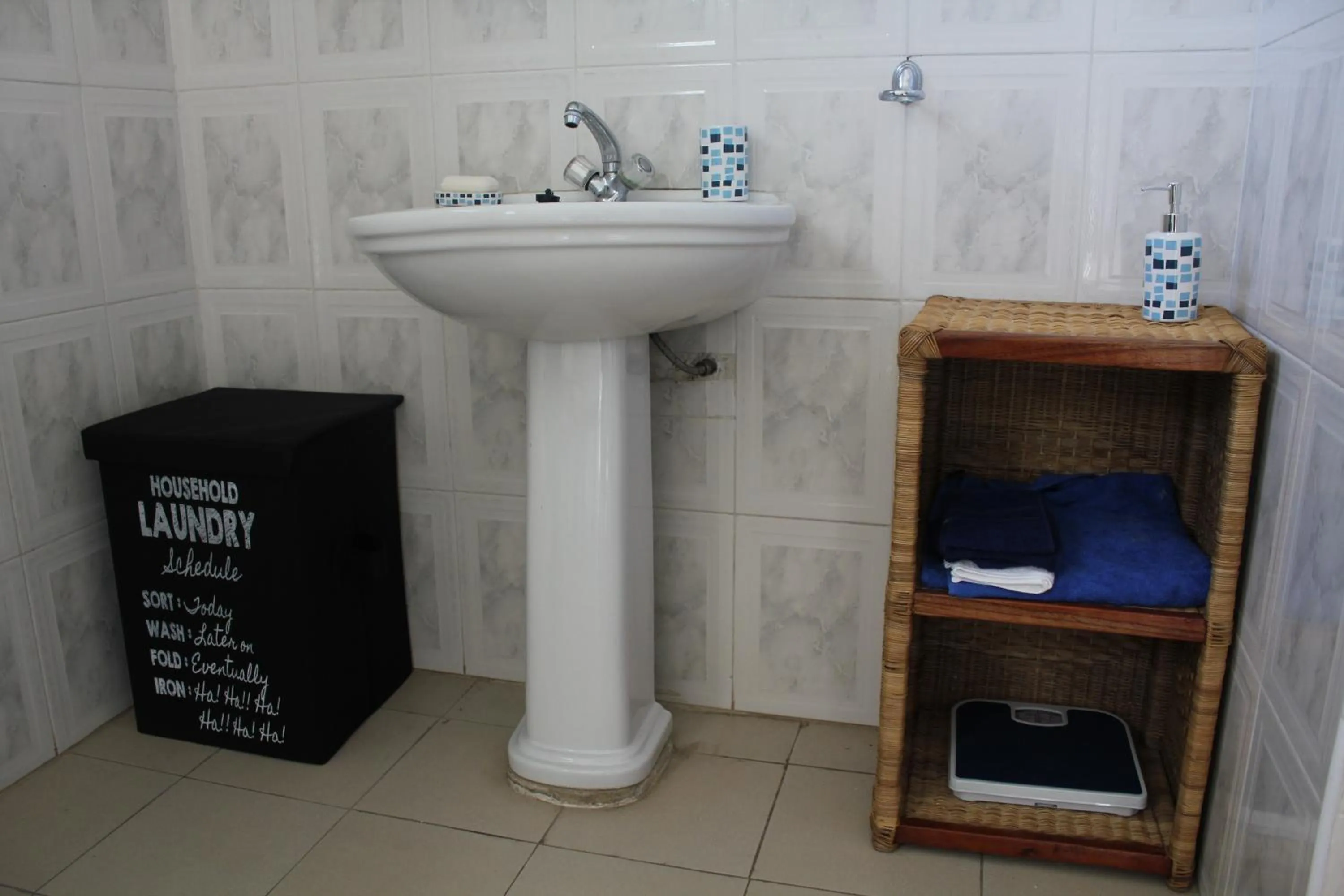 Bathroom in Blue Lagoon Lodge Blantyre