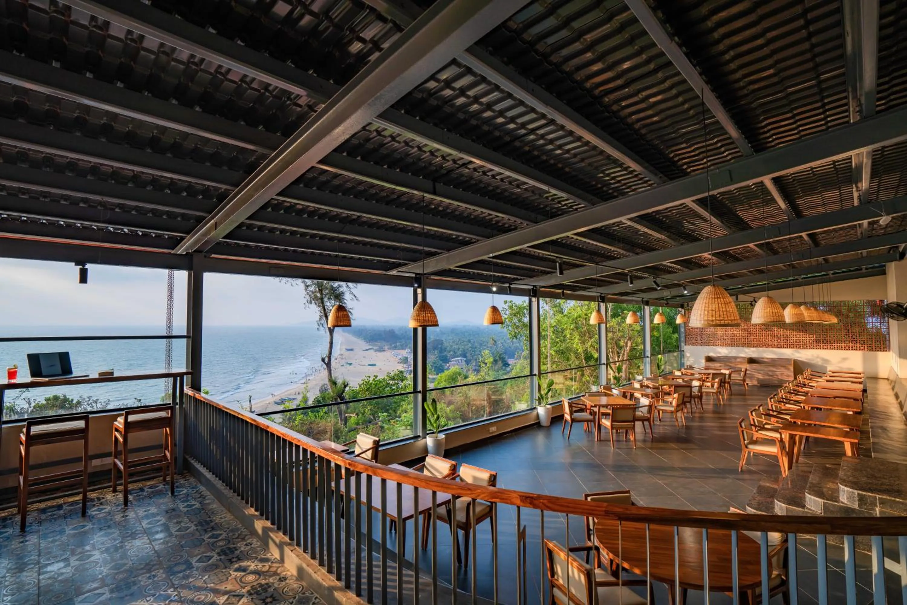 Restaurant/places to eat in Zostel Gokarna