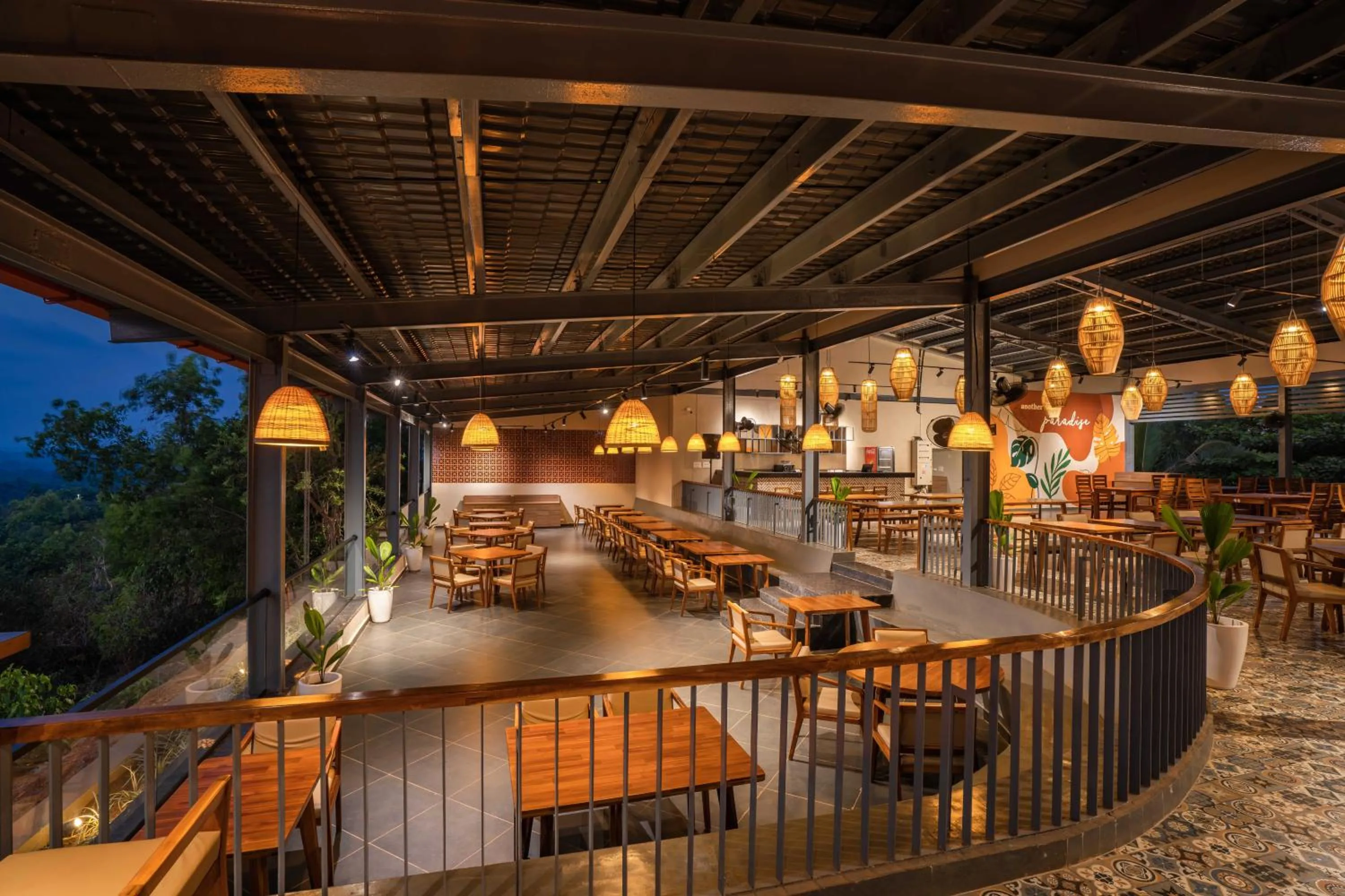 Restaurant/places to eat in Zostel Gokarna