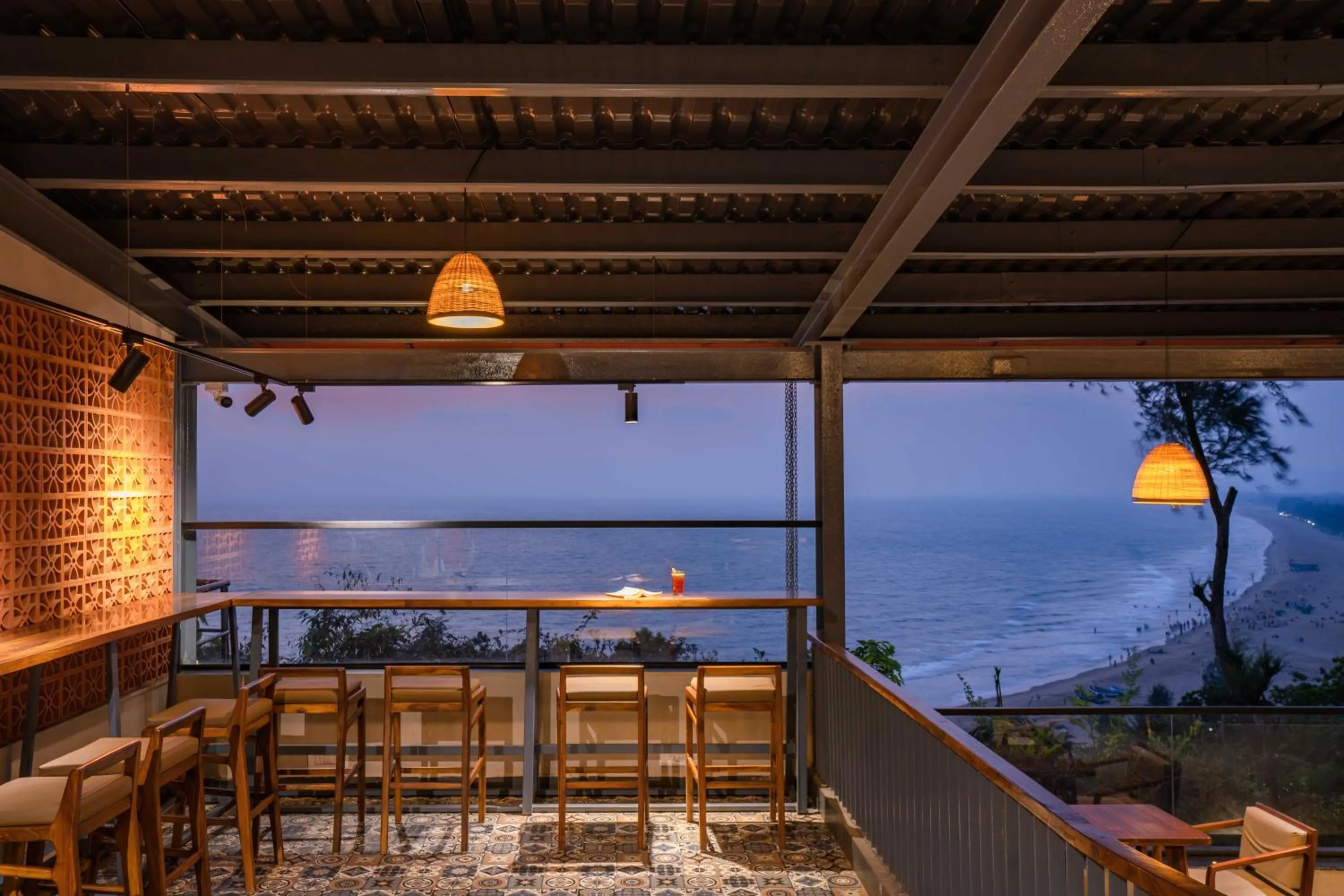 Restaurant/places to eat in Zostel Gokarna