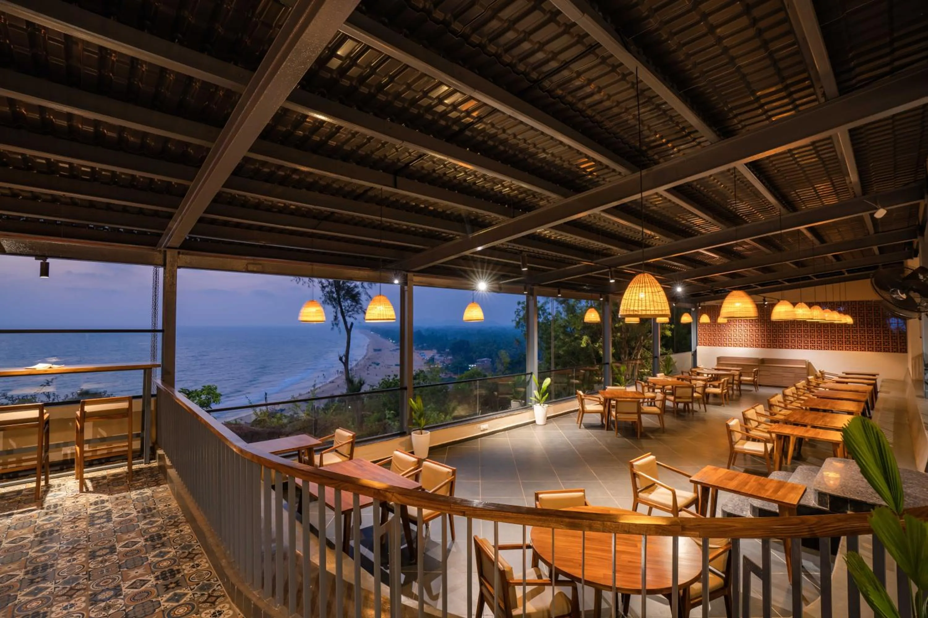 Restaurant/places to eat in Zostel Gokarna