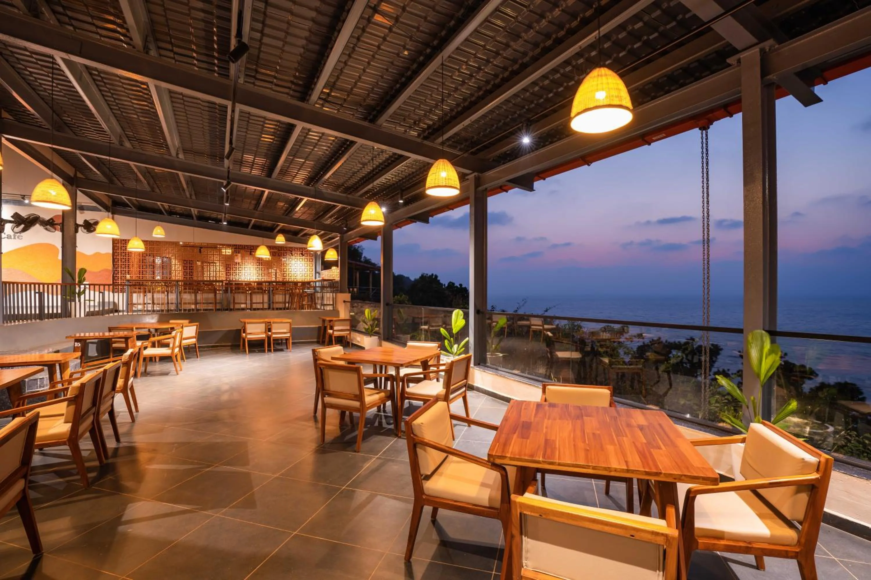 Restaurant/places to eat in Zostel Gokarna