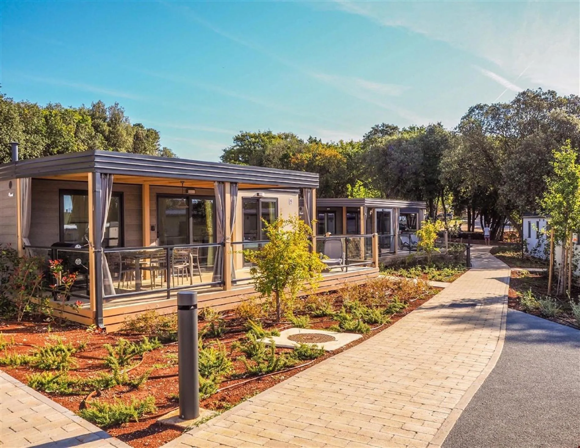 Property building in Mobilhome Victoria Camping Lanterna