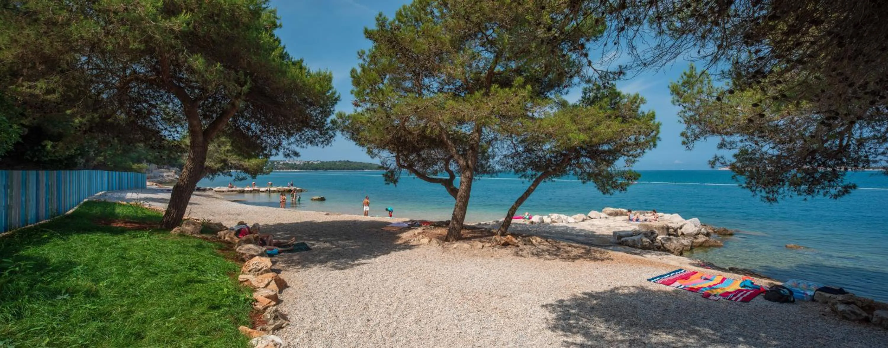 Beach in Mobilhome Victoria Camping Lanterna