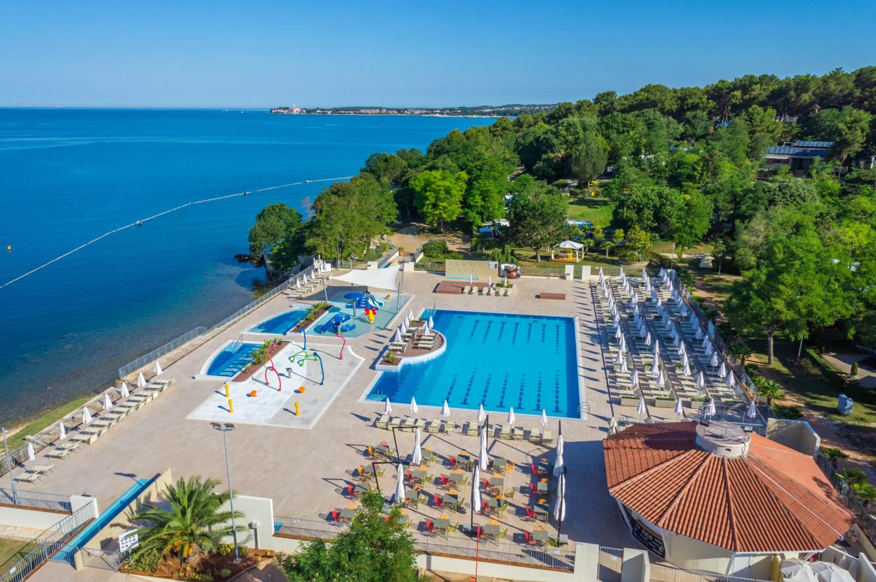 Bird's eye view in Mobilhome Victoria Camping Lanterna