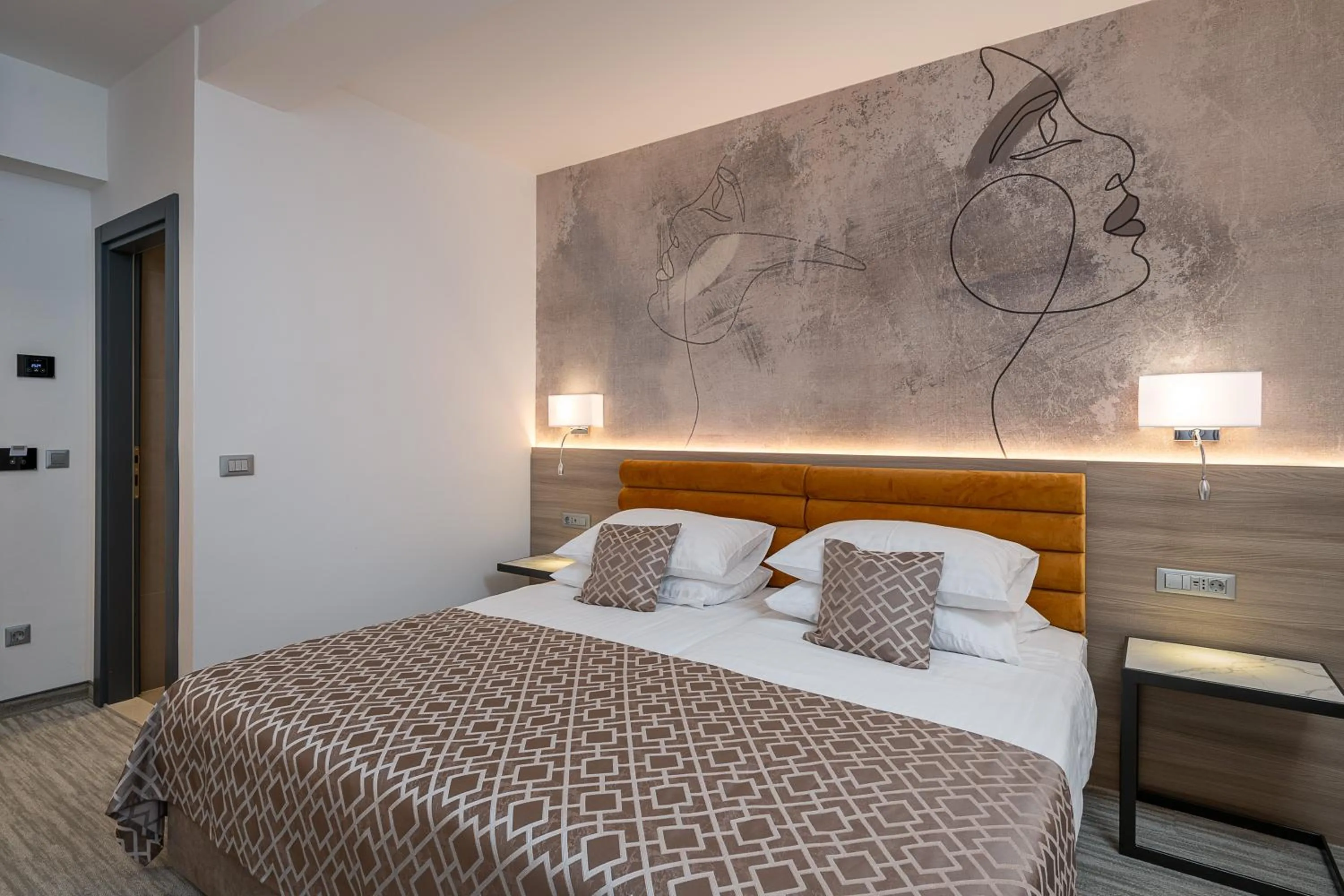 Bedroom in Hotel Ivka