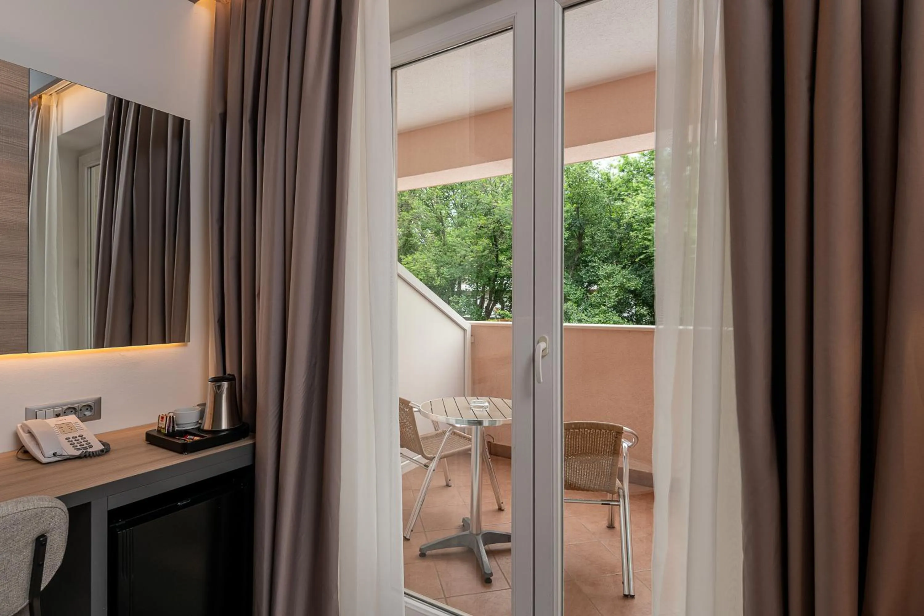 Seating area in Hotel Ivka