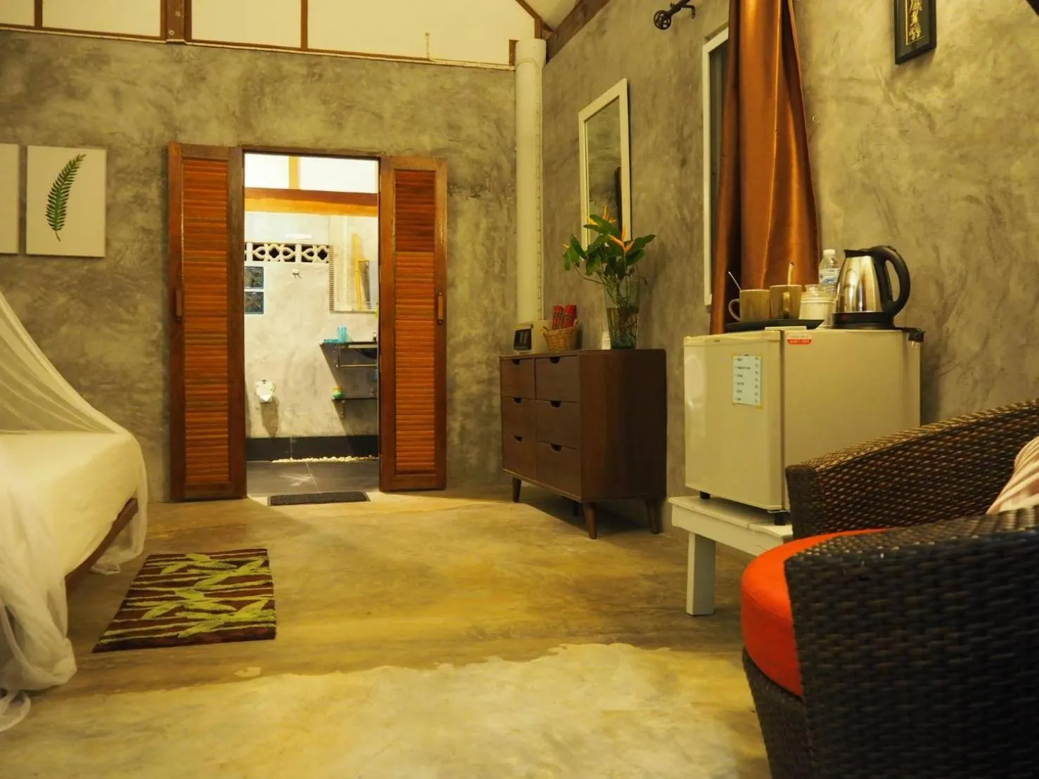 Bedroom in Oon Lee Bungalows