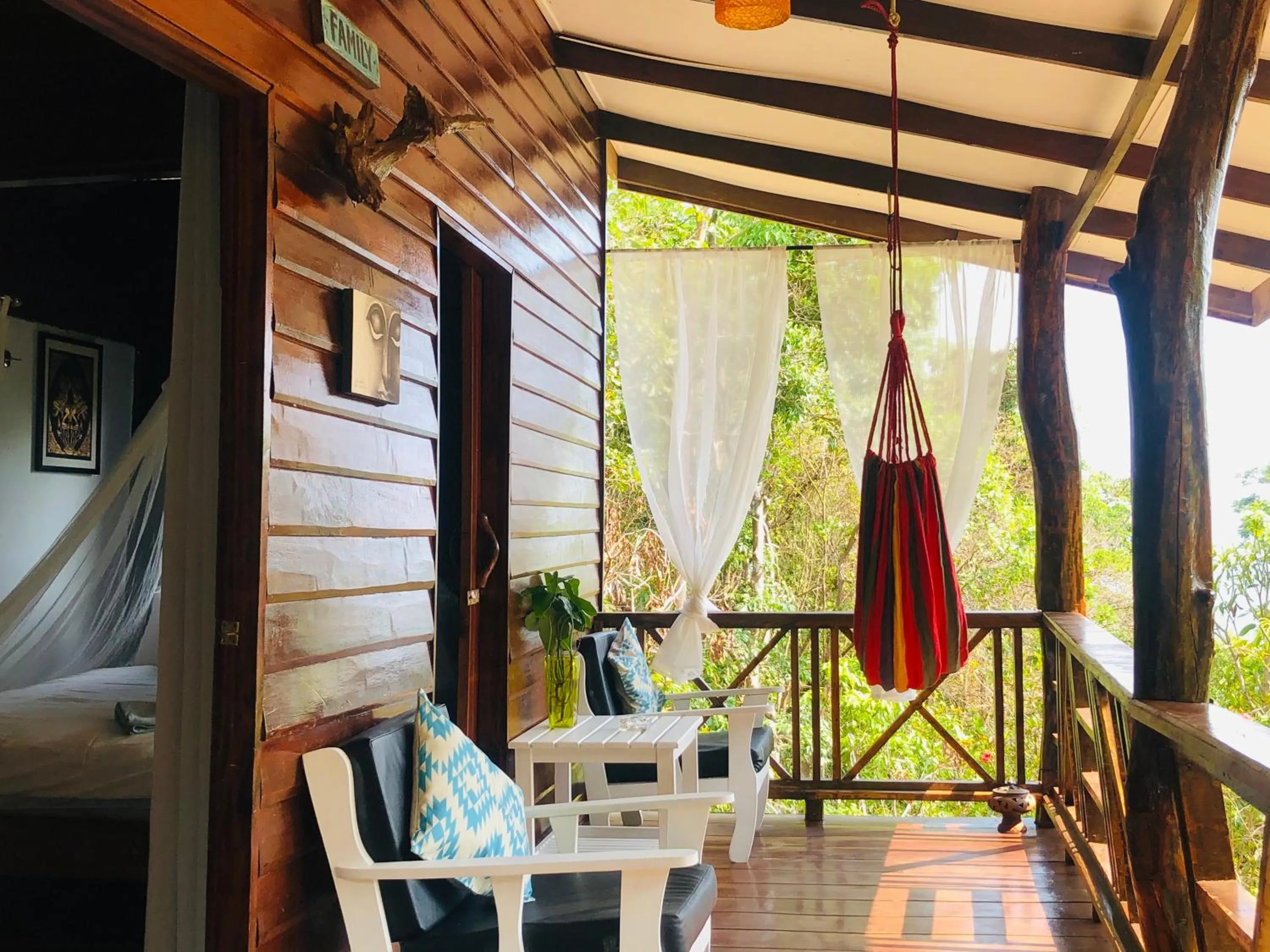 Balcony/Terrace in Oon Lee Bungalows