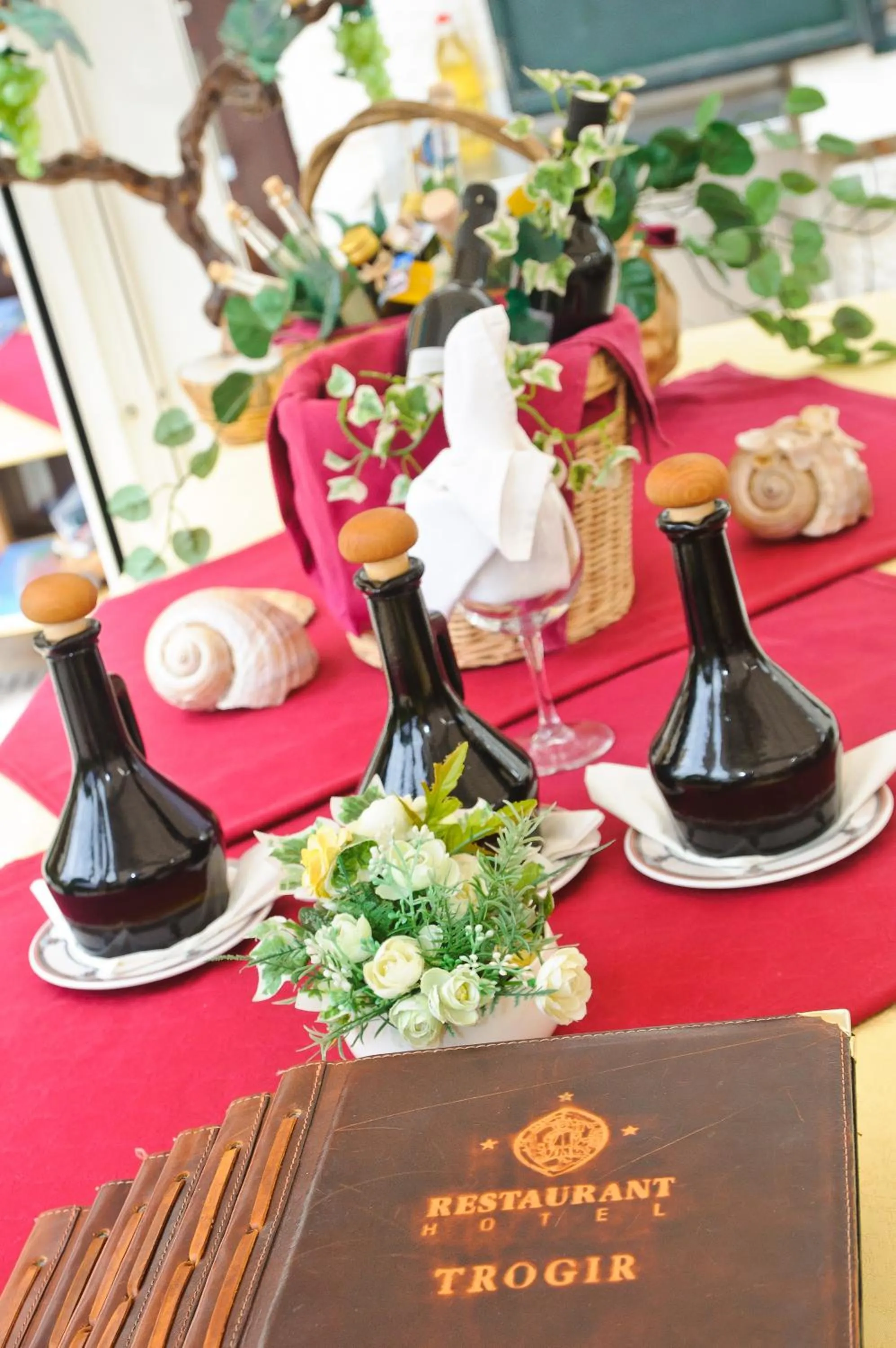 Decorative detail in Hotel Trogir