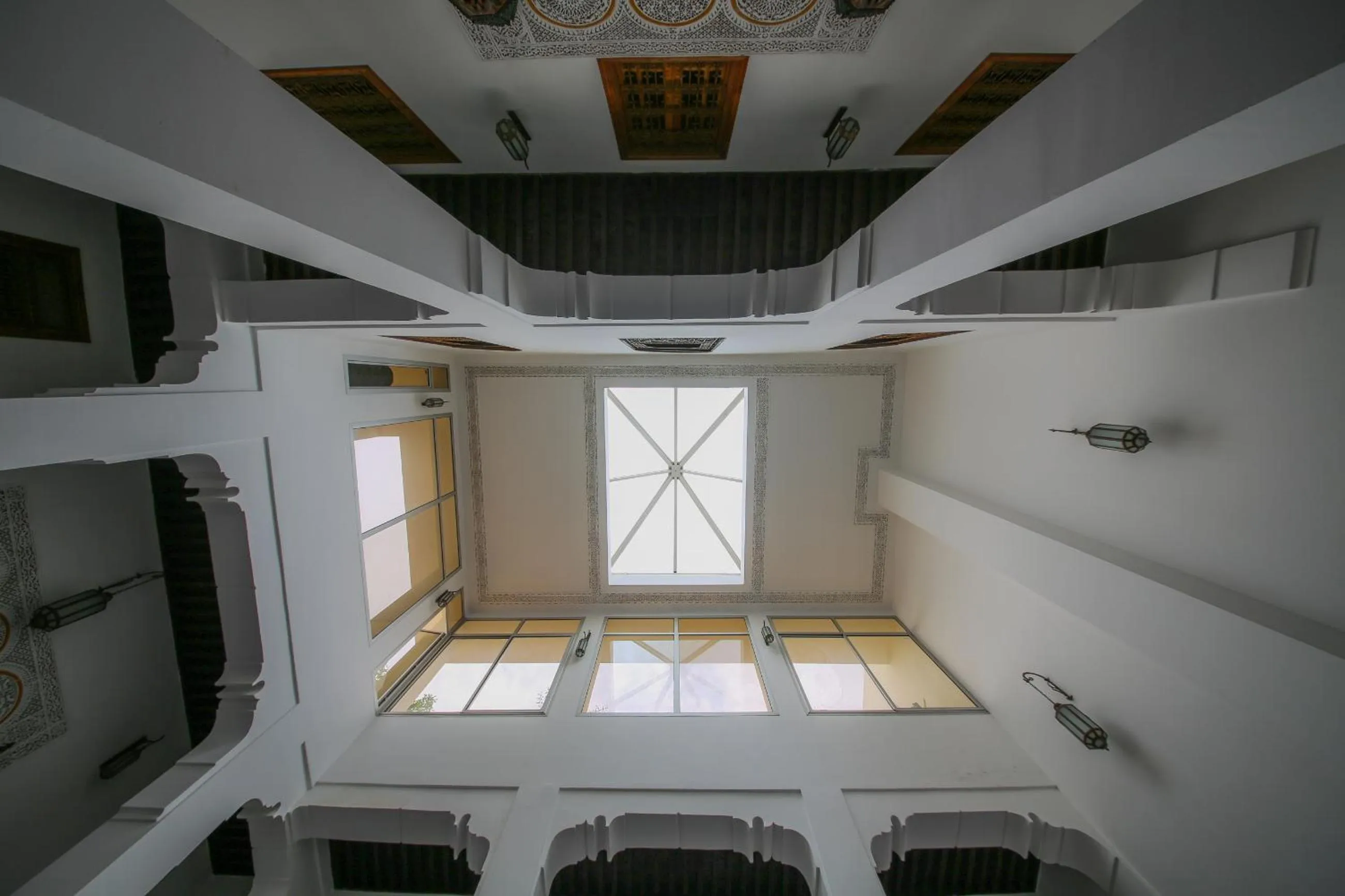 Floor plan in Palais Nazha Fes - Luxury Lodging