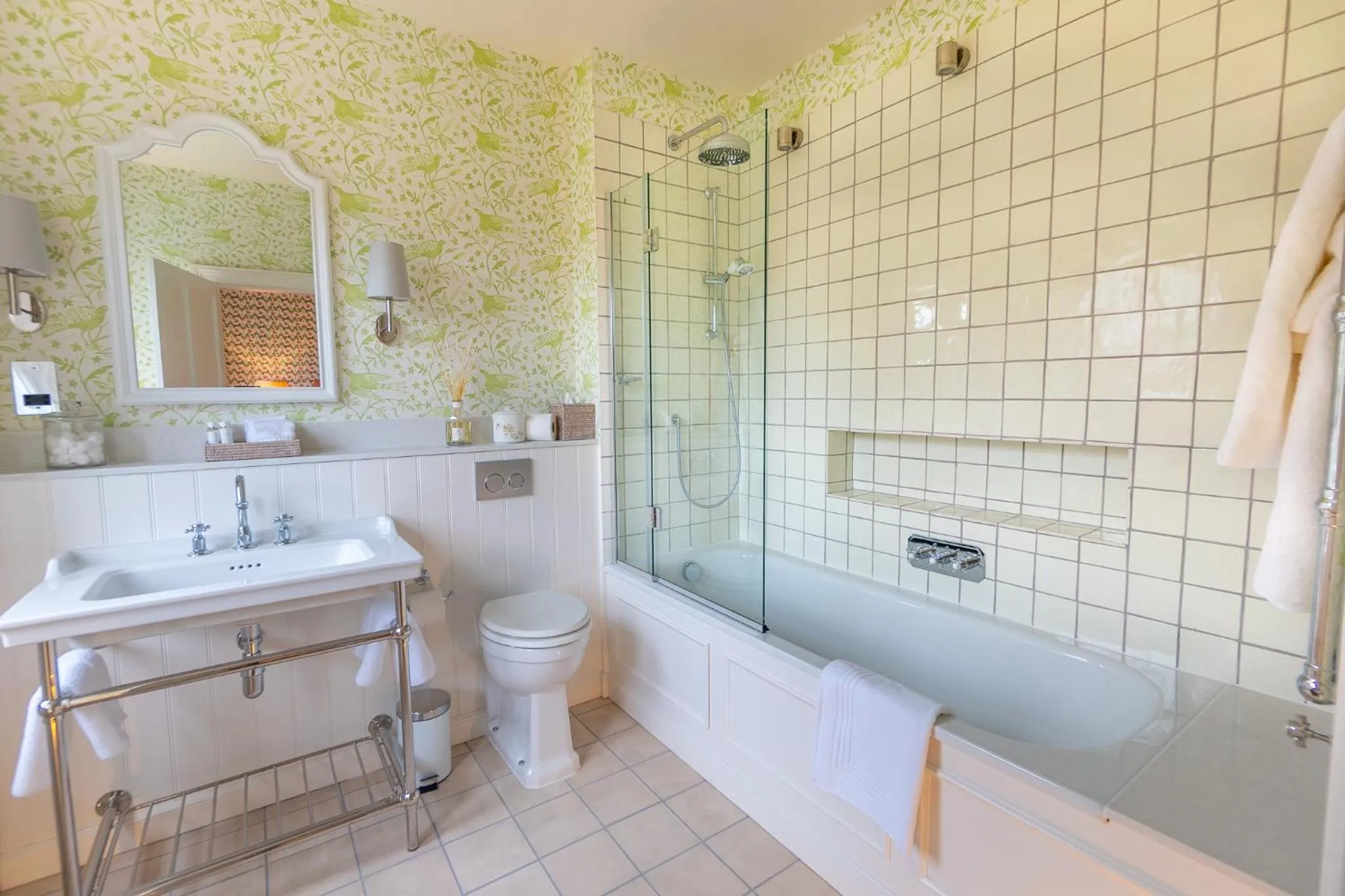 Bathroom in Hooton Pagnell Hall