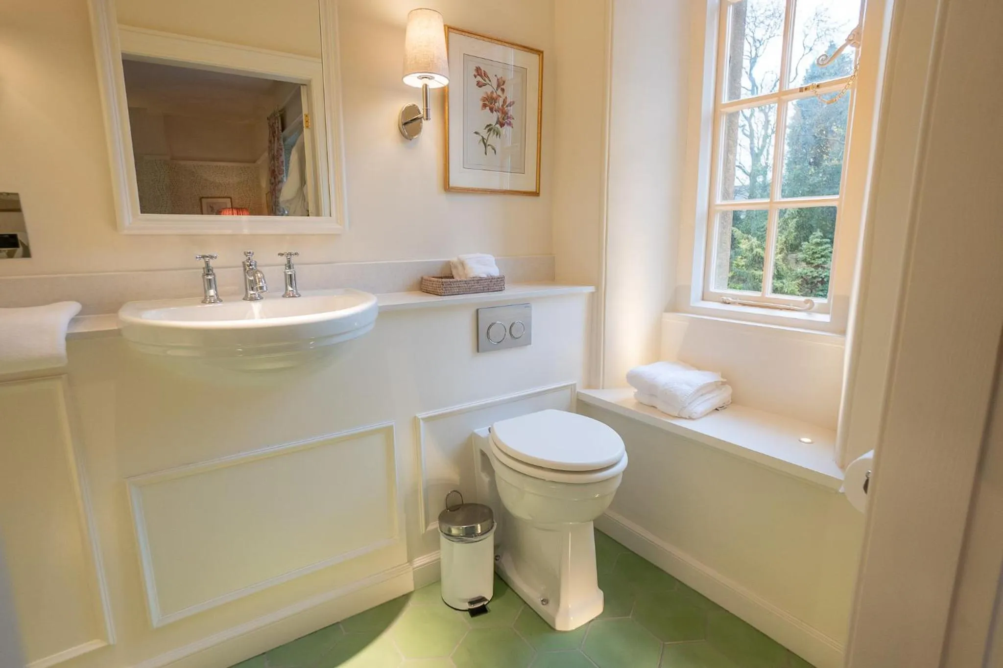 Bathroom in Hooton Pagnell Hall