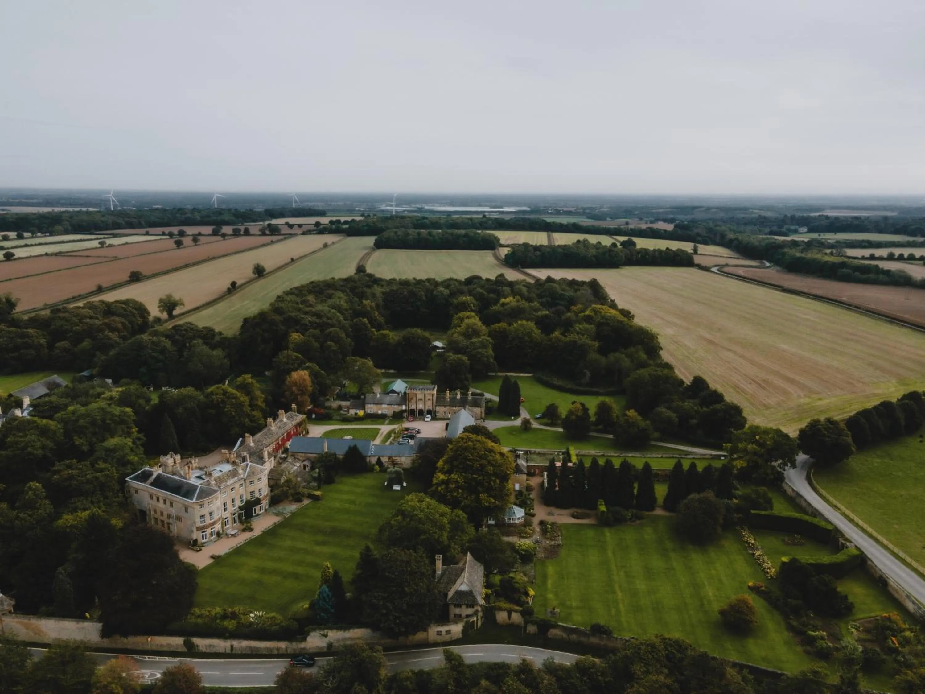 Property building in Hooton Pagnell Hall