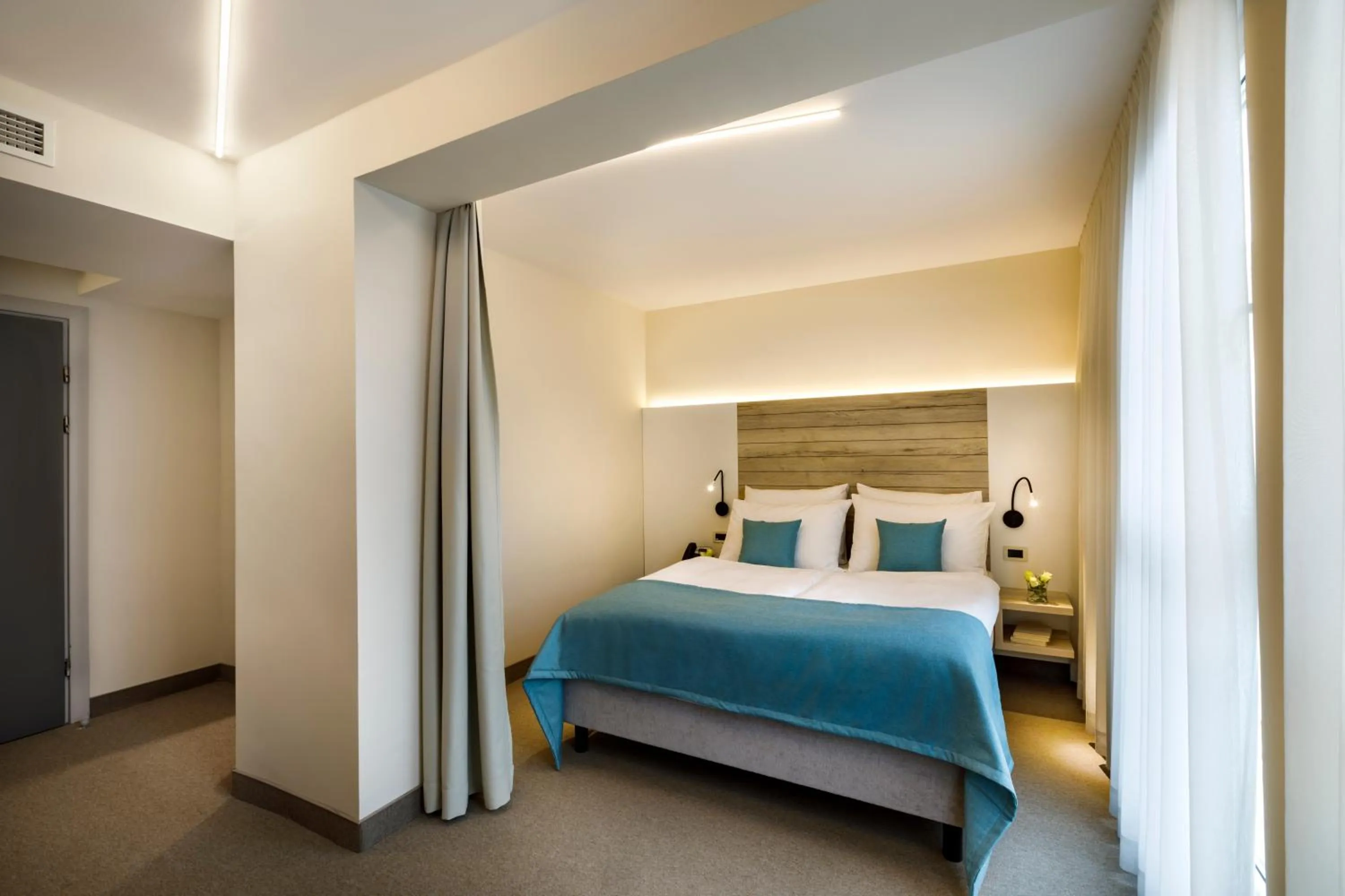 Bedroom, Bed in Hotel Marina - by Liburnia Hotels & Villas