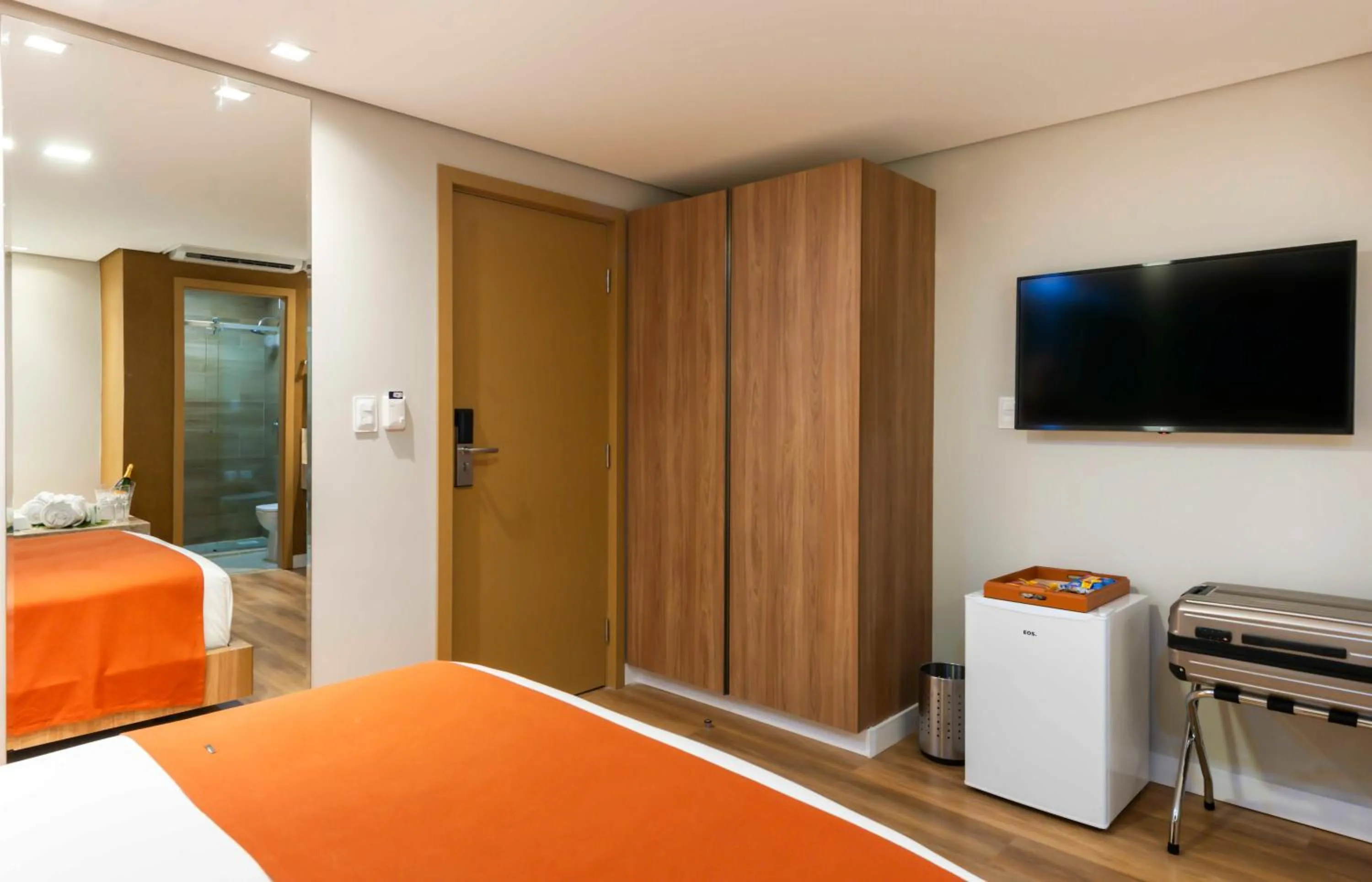 Bedroom, Bed in Pousada Bahia Tambor