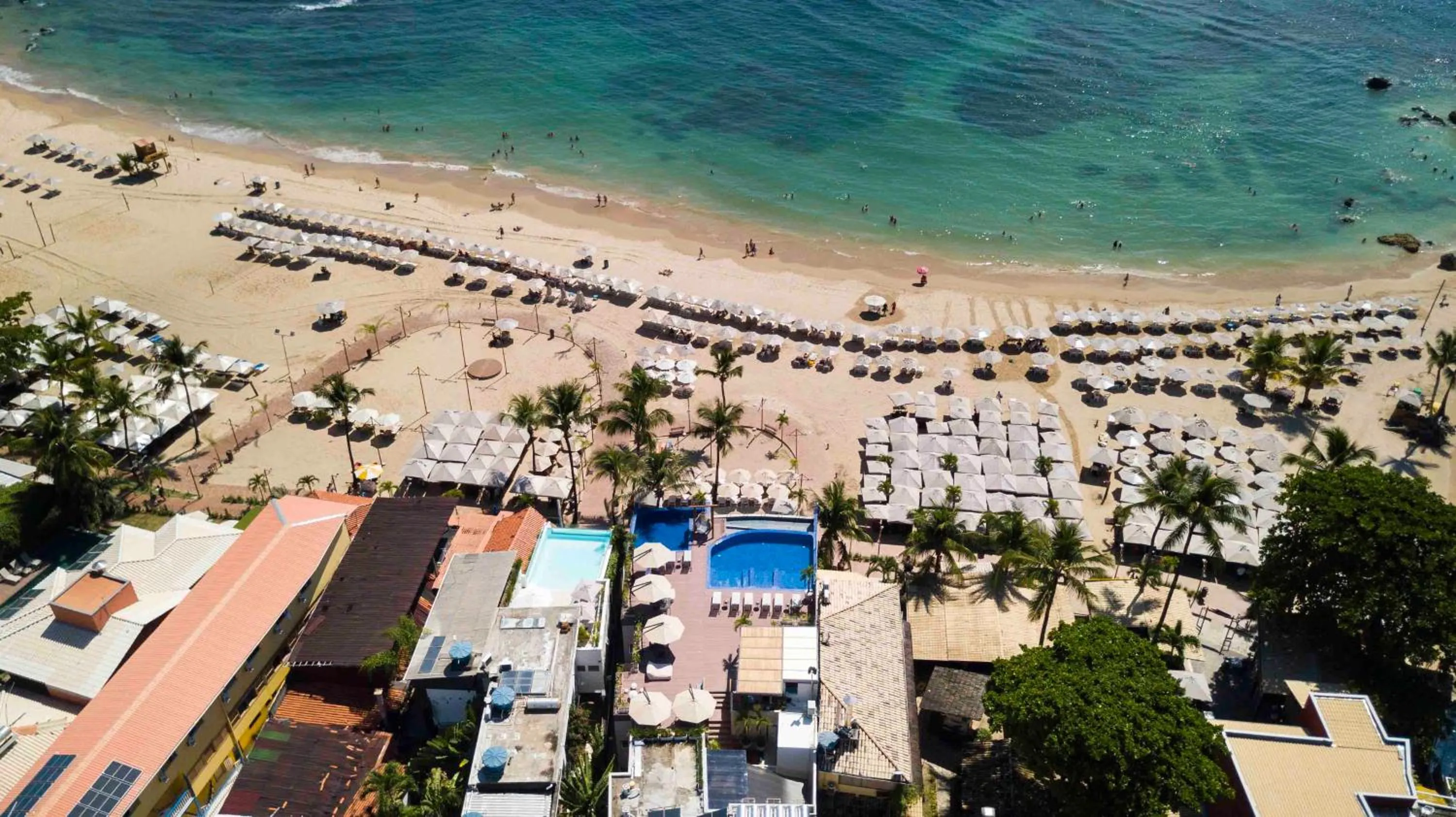Bird's eye view in Pousada Bahia Tambor