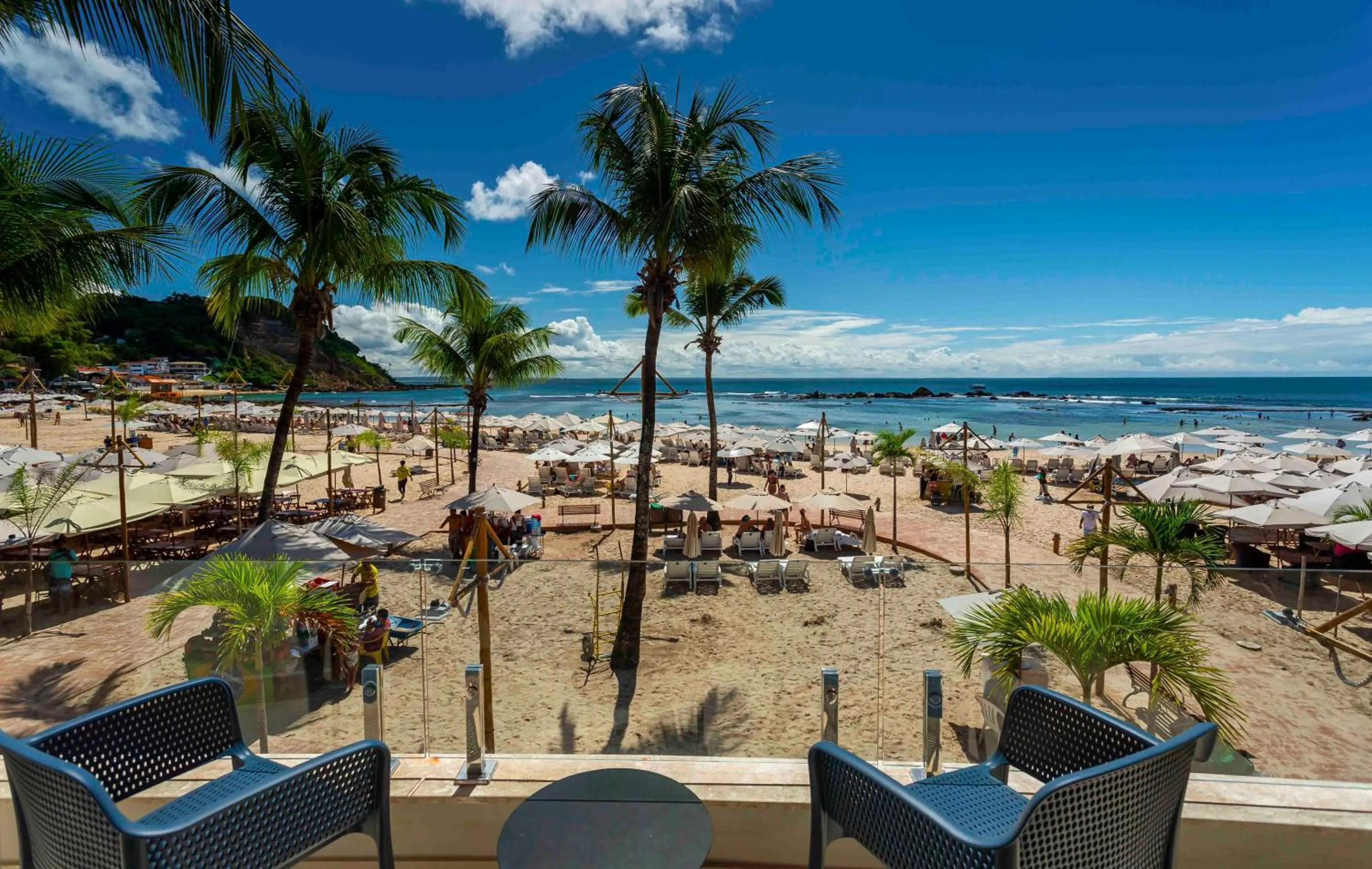 Sea view in Pousada Bahia Tambor