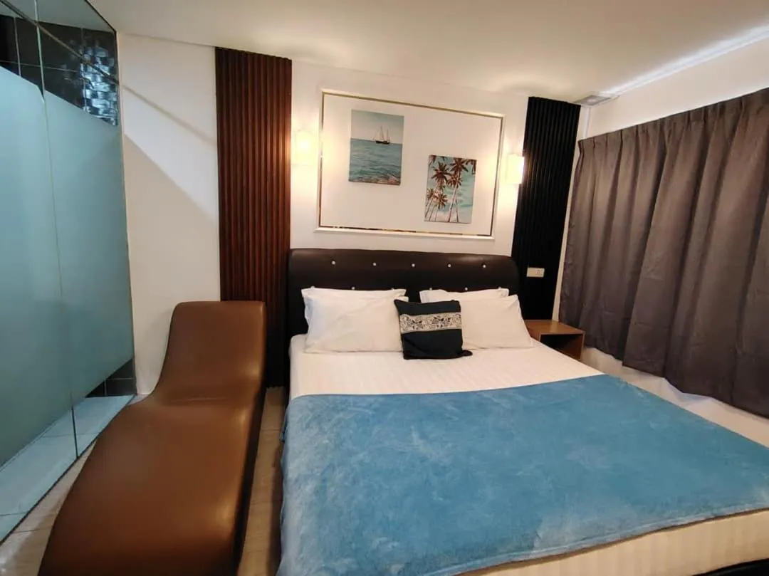 Bed in Dolphin Hotel