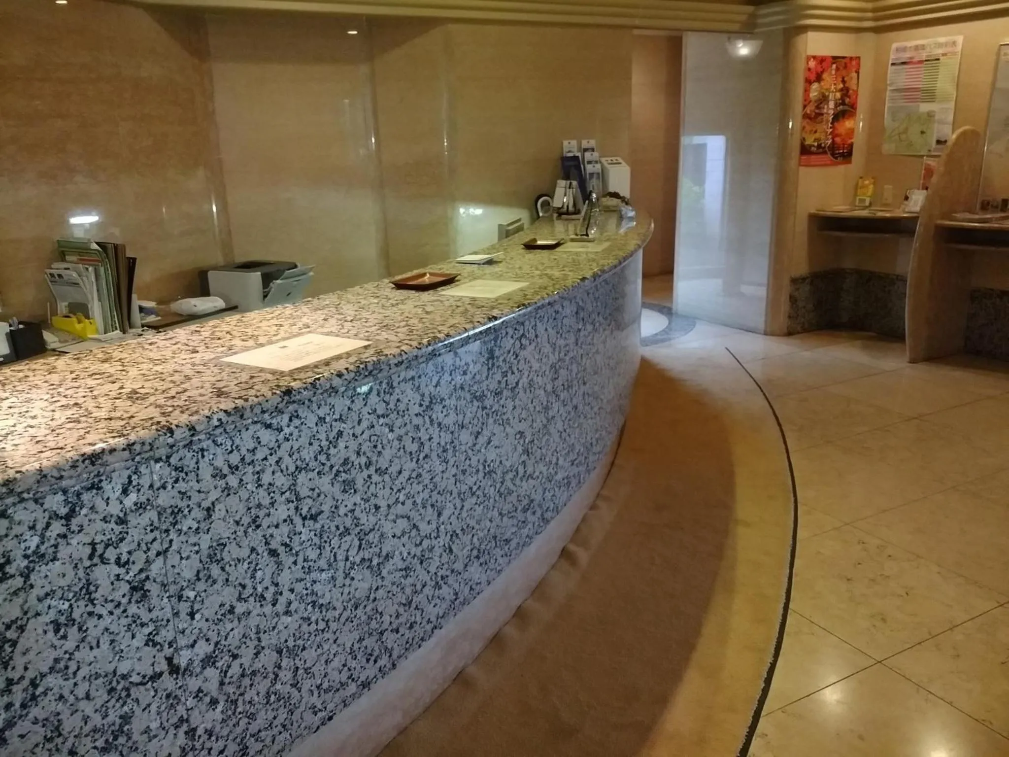 Lobby or reception in Hotel New Green Kashiwazaki