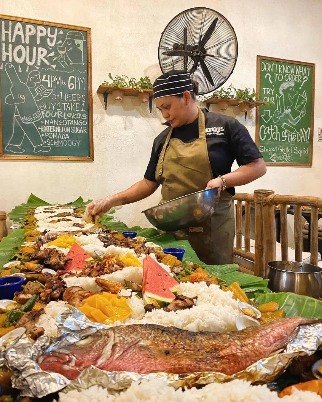 Restaurant/places to eat in Vela Terraces Hotel