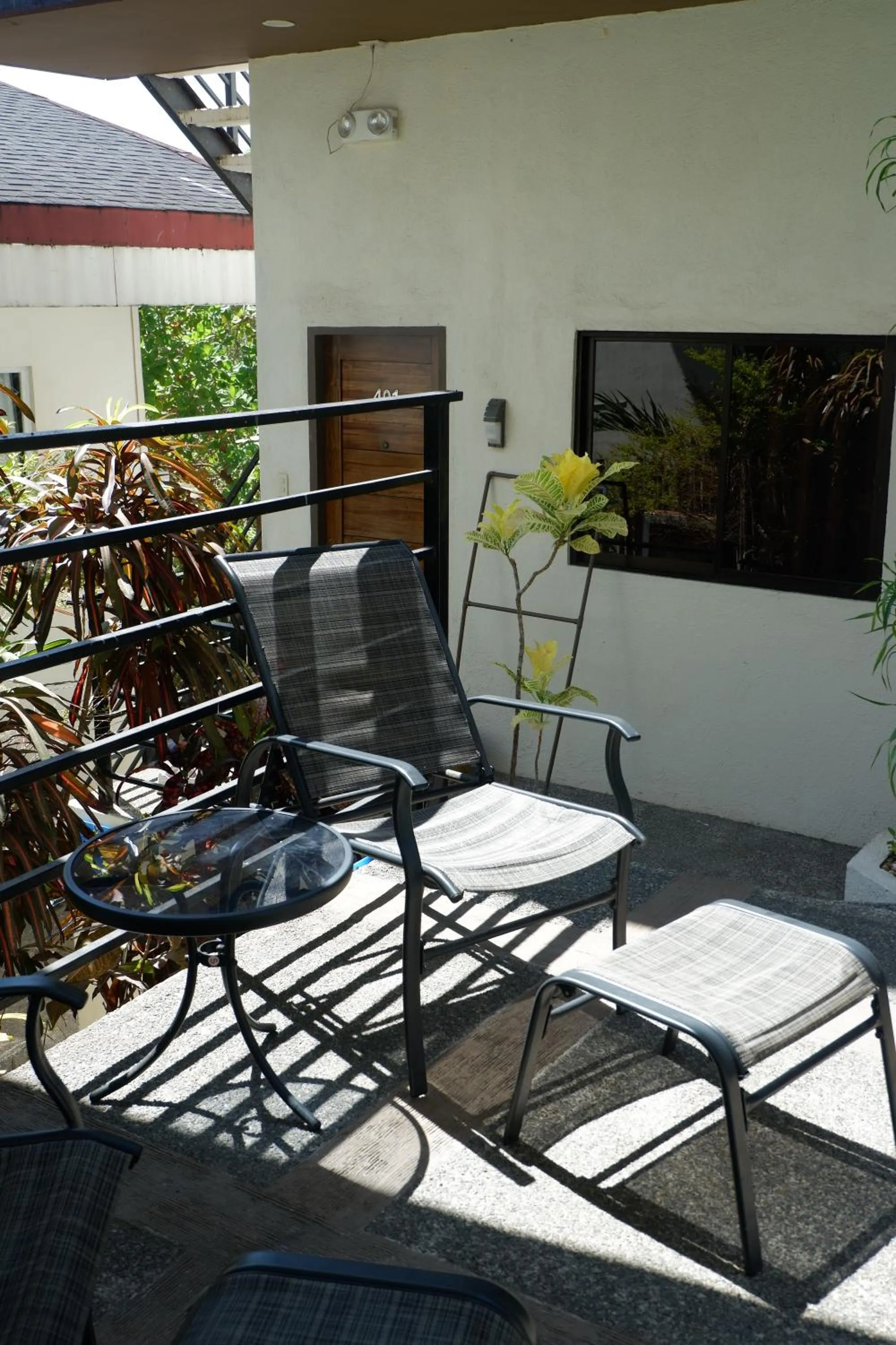 Seating area in Vela Terraces Hotel