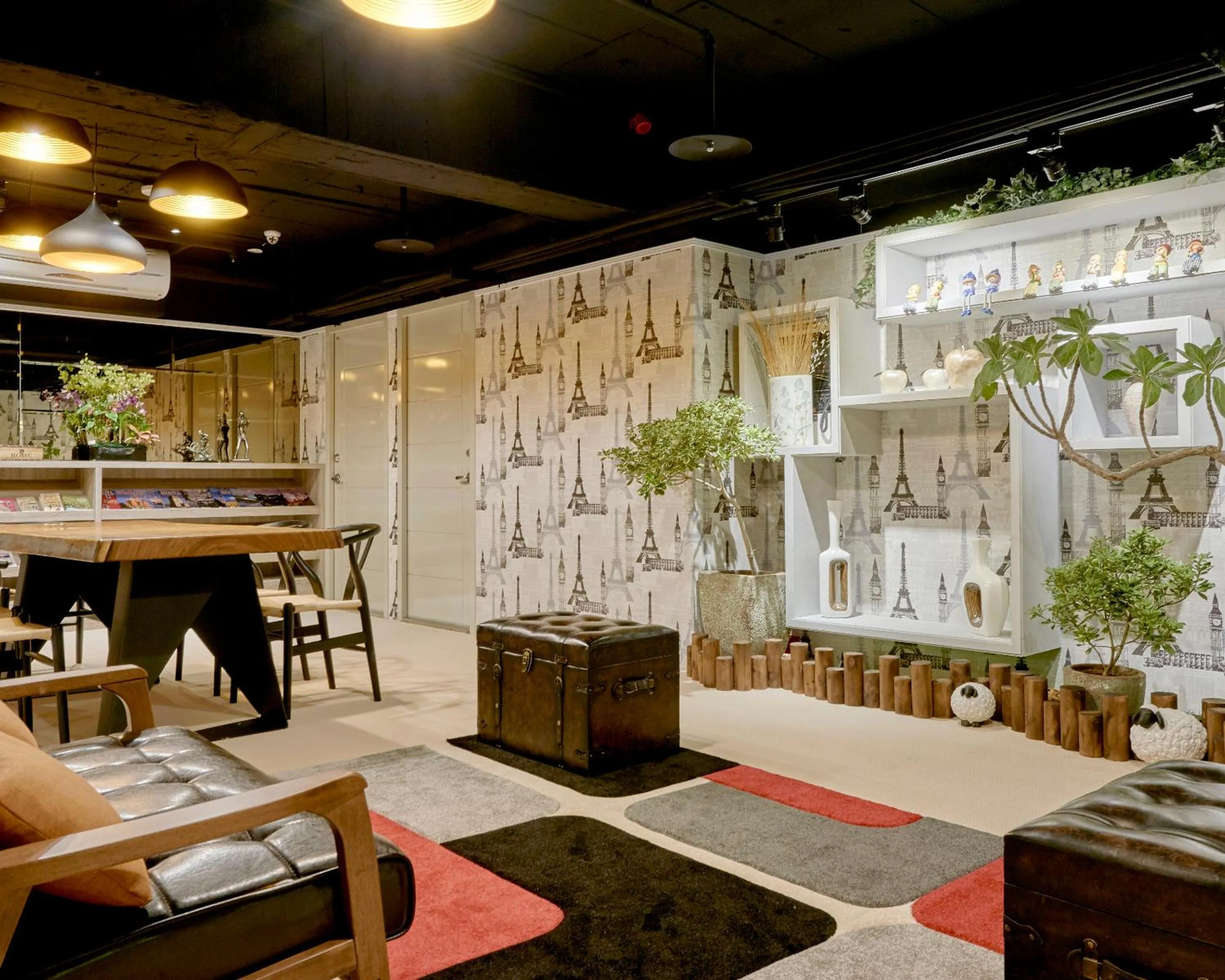 Lobby or reception in Bon Hotel Taipei