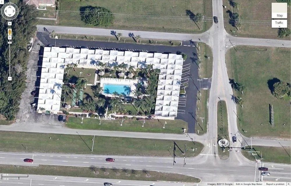 Bird's eye view in Warm Mineral Springs Motel